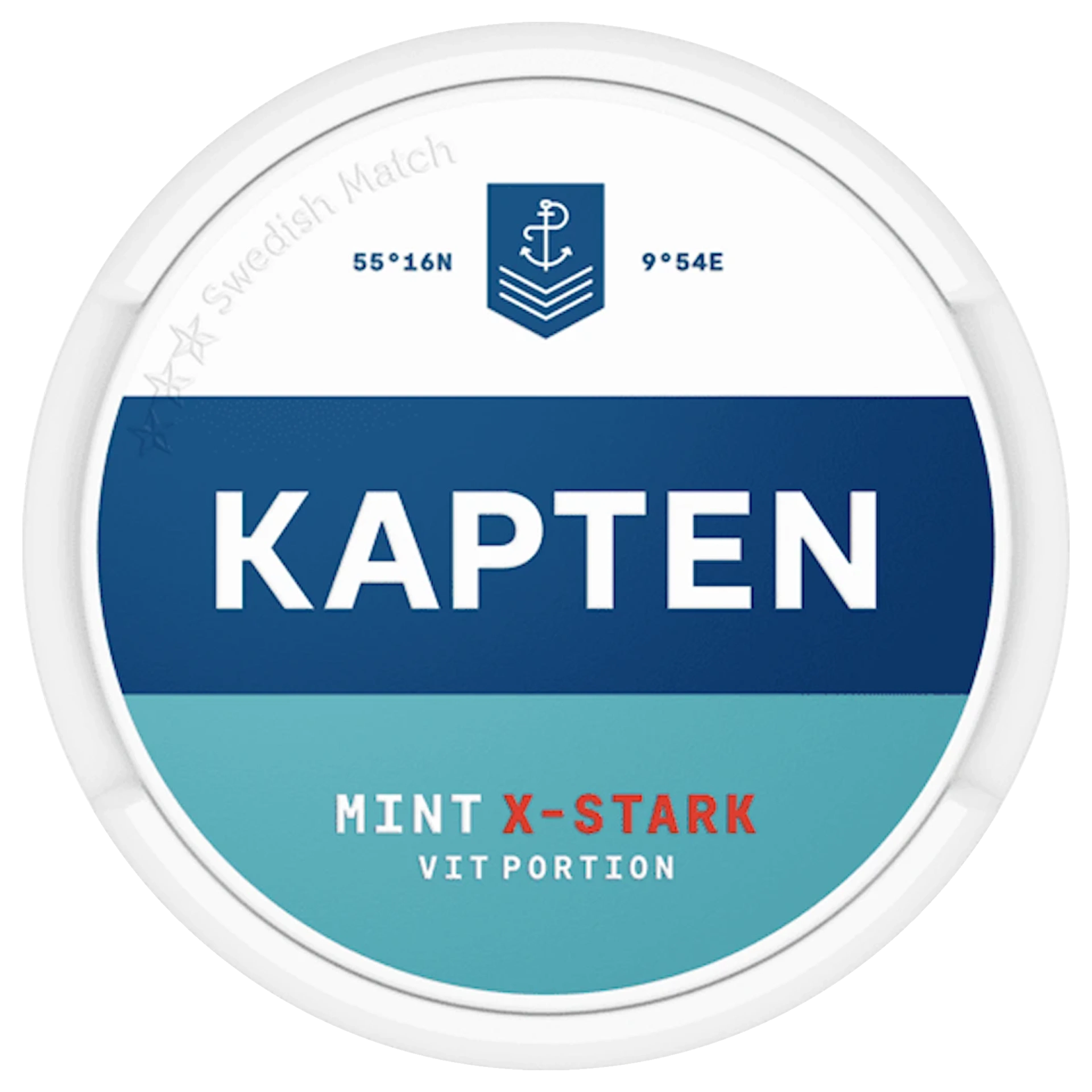 Kapten Mint X-Stark Vit Portion