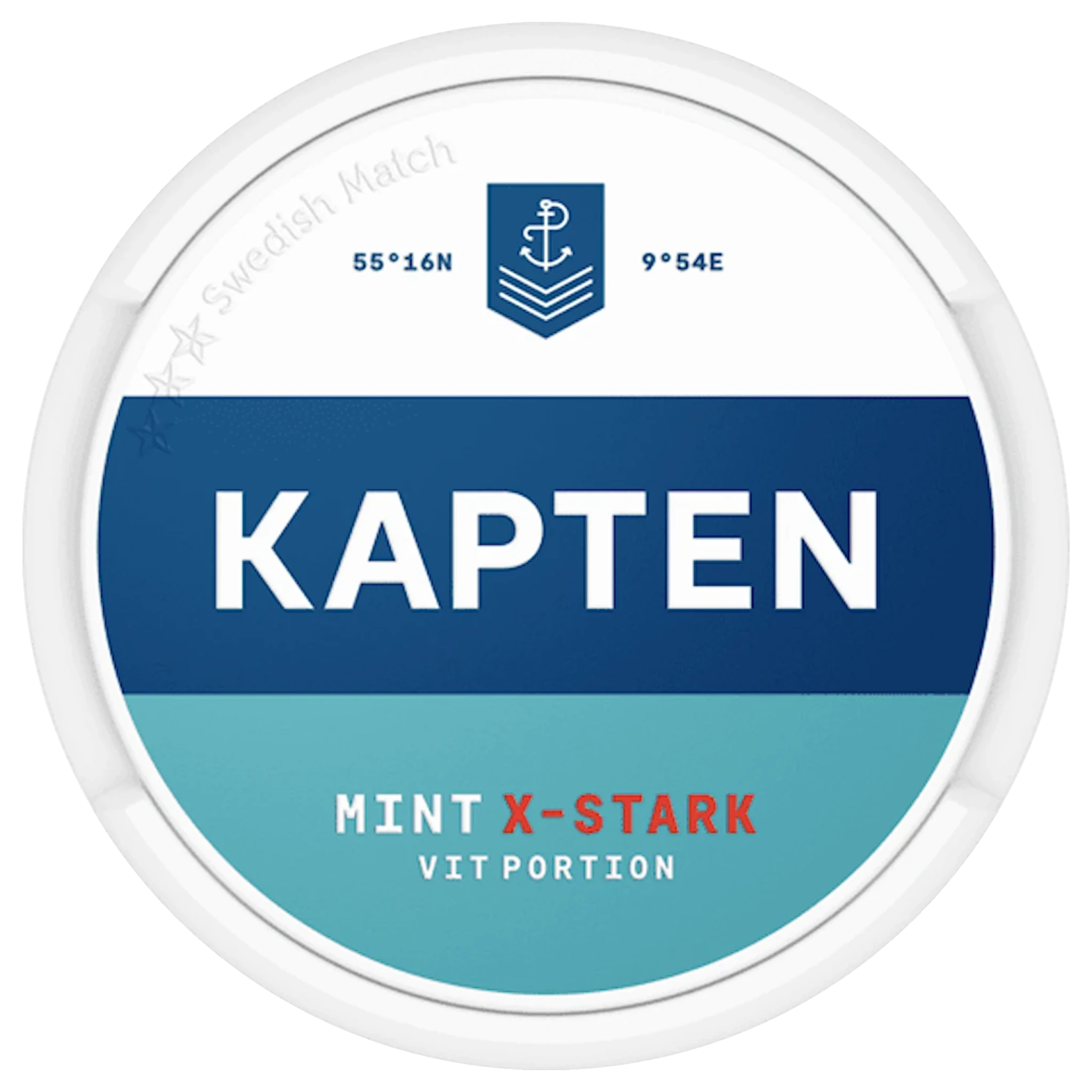 Kapten Mint X-Stark Vit Portion