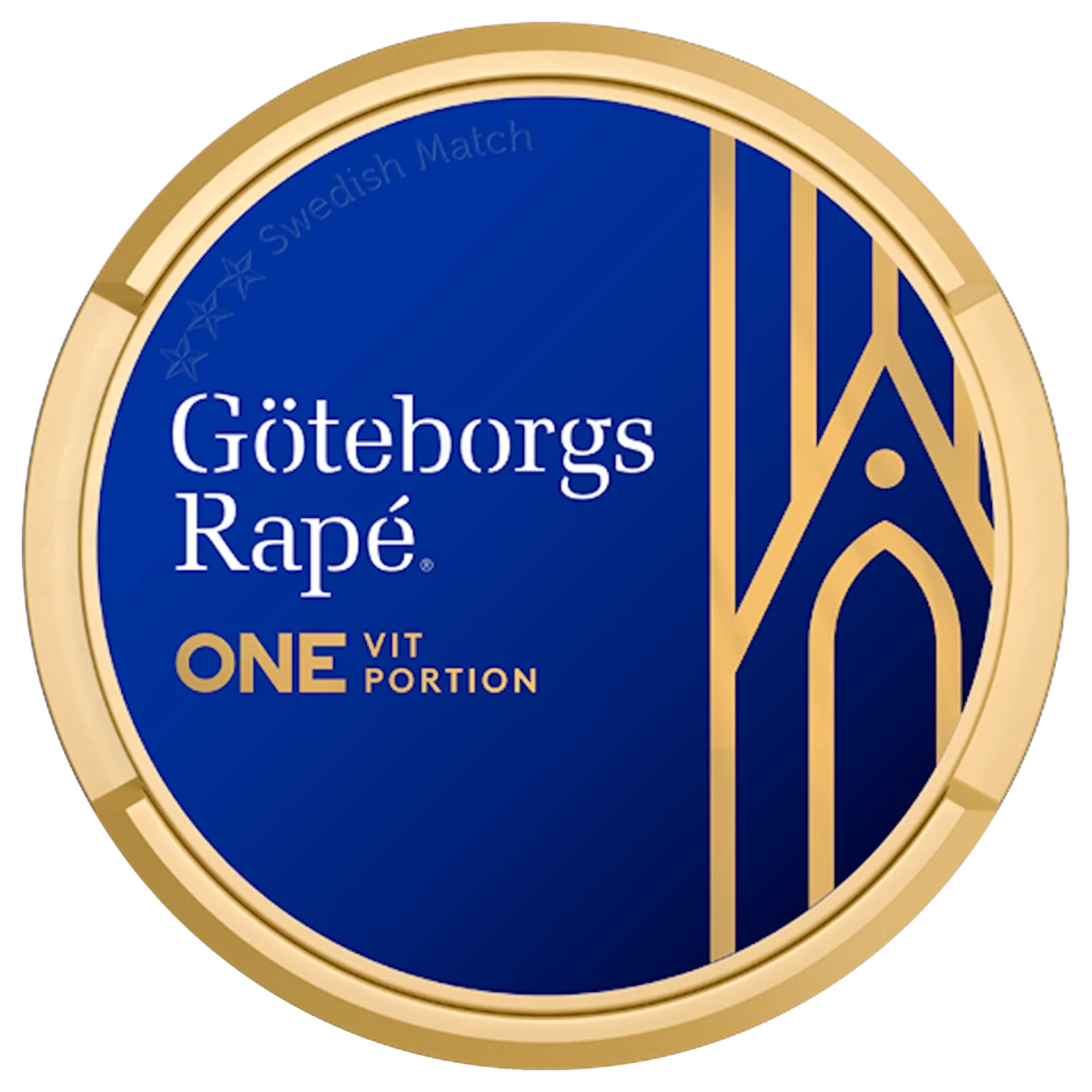 Göteborgs Rapé Göteborgs Rapé One Vit Portion - traditionellt snus