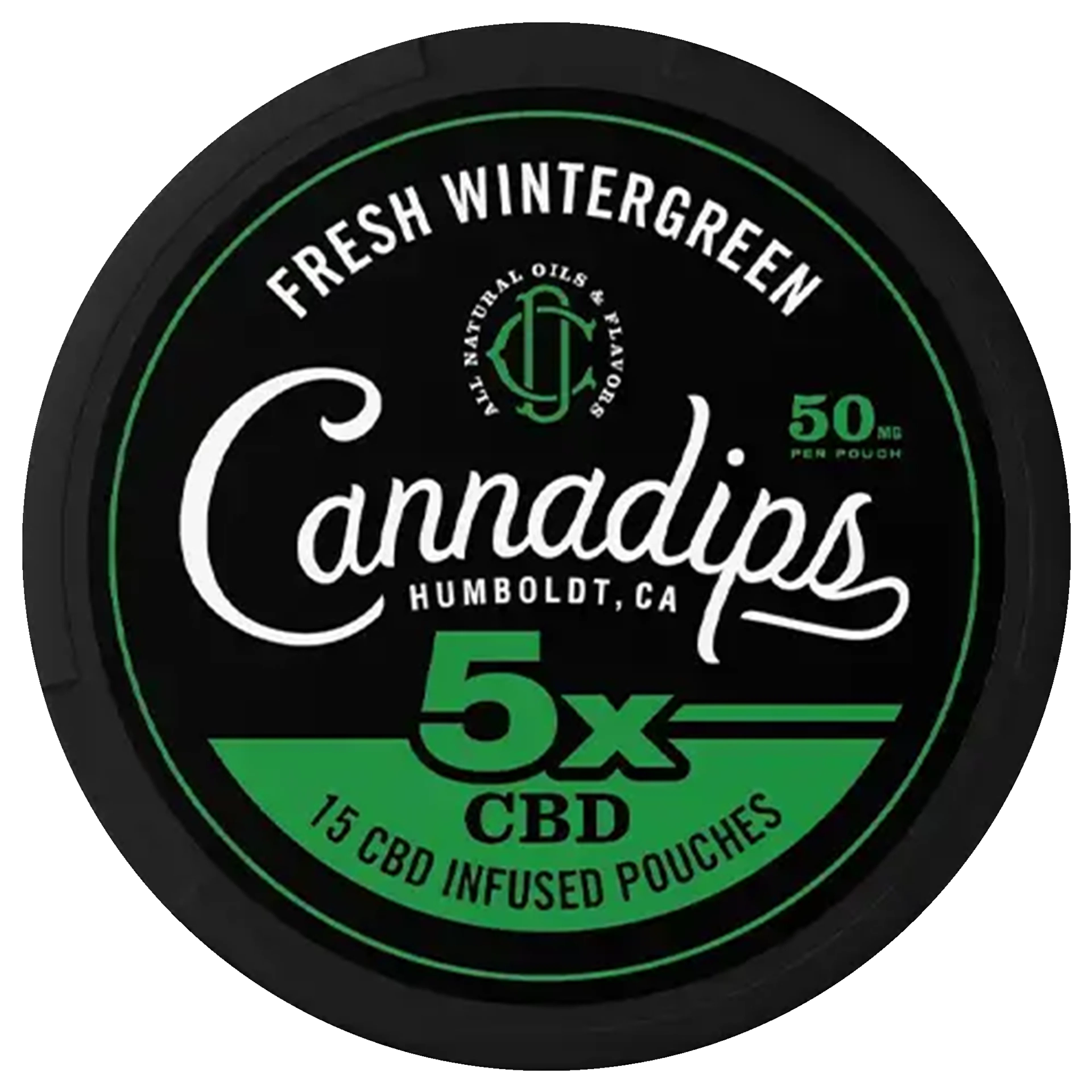 Cannadips Fresh Wintergreen 50mg CBD