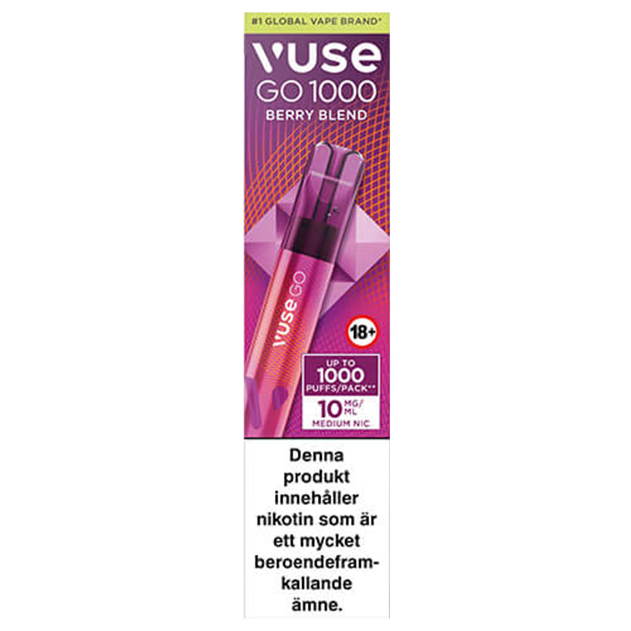 Vuse Go Berry Blend 1000 10 mg