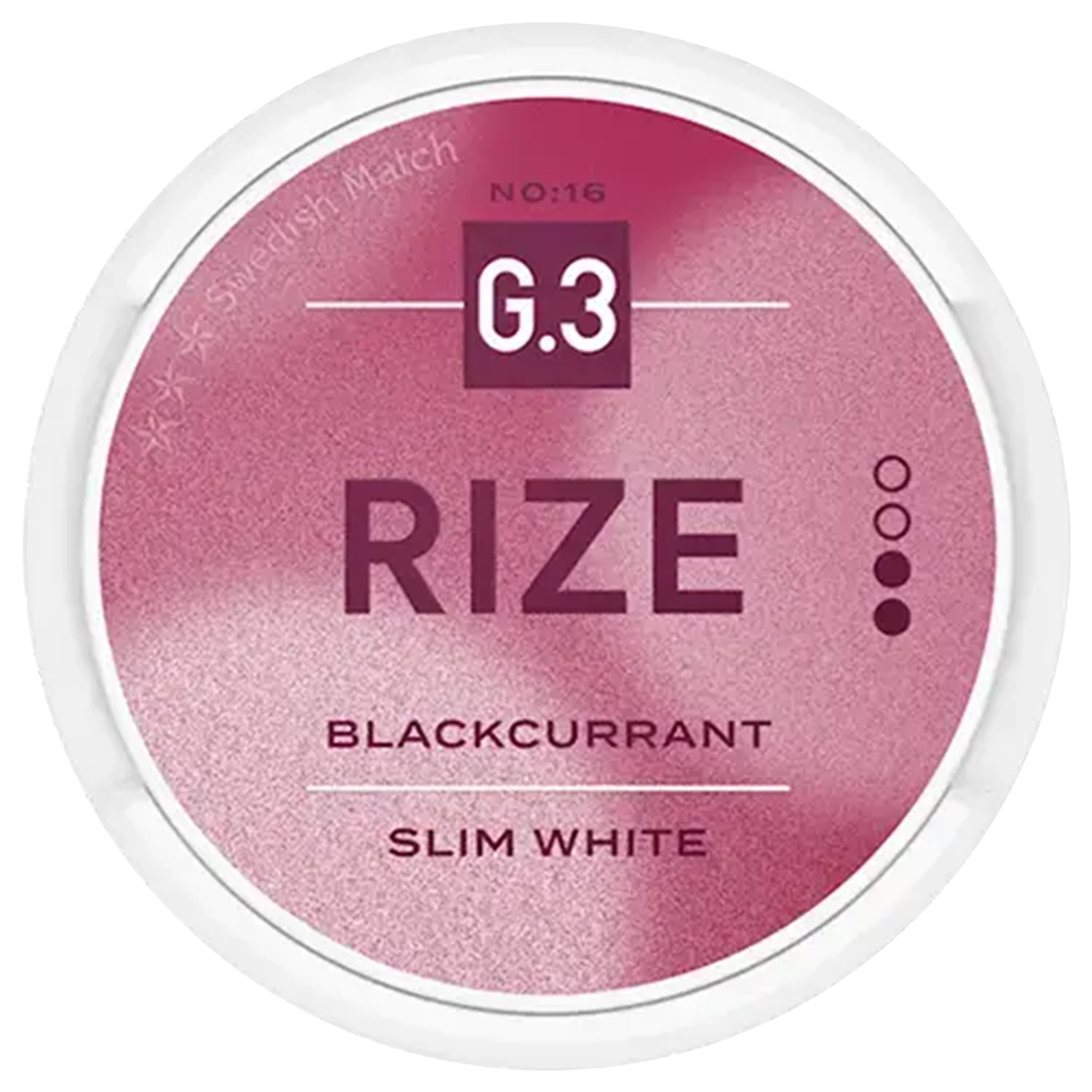 G3 RIZE Blackcurrant Slim White