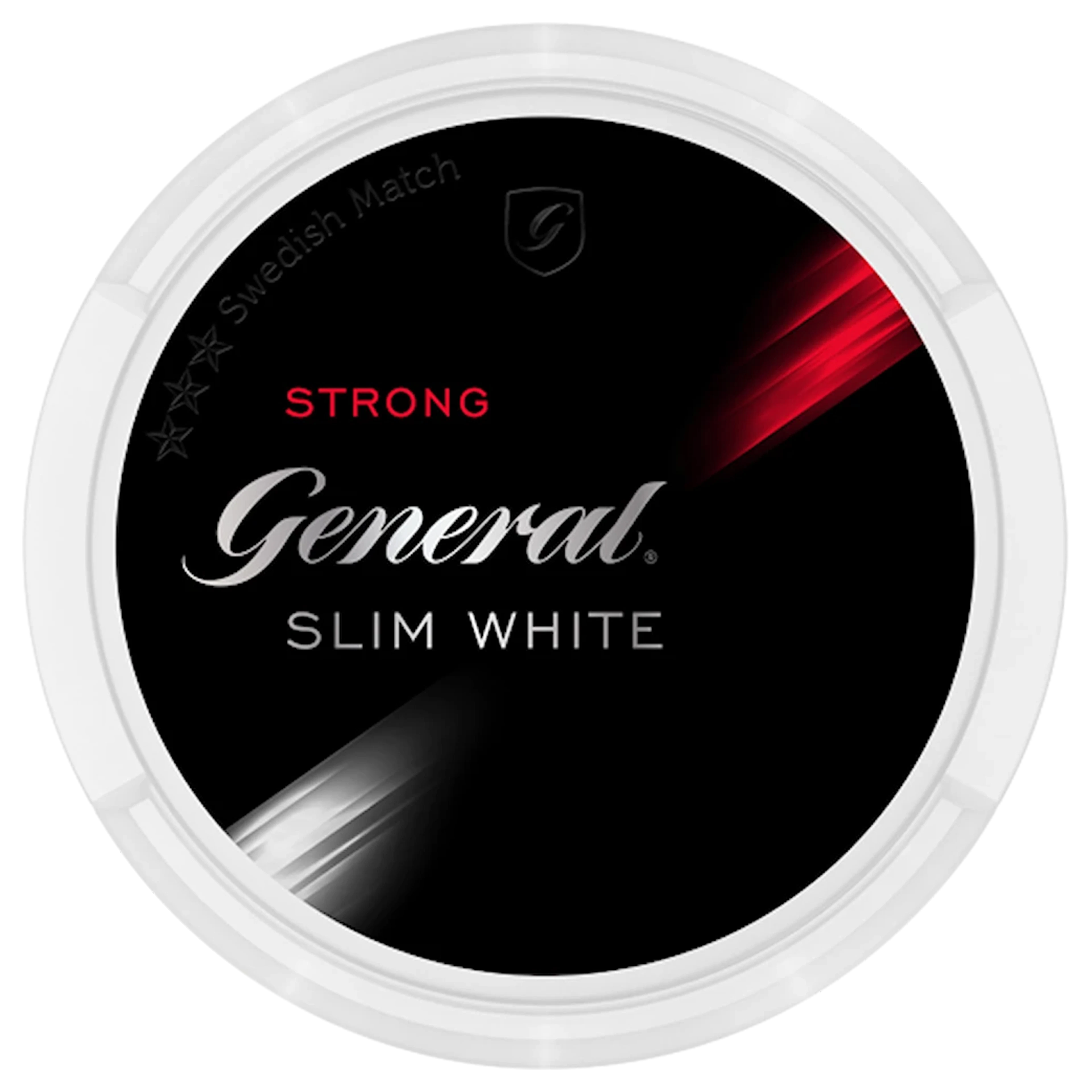 General Slim White Portion Strong