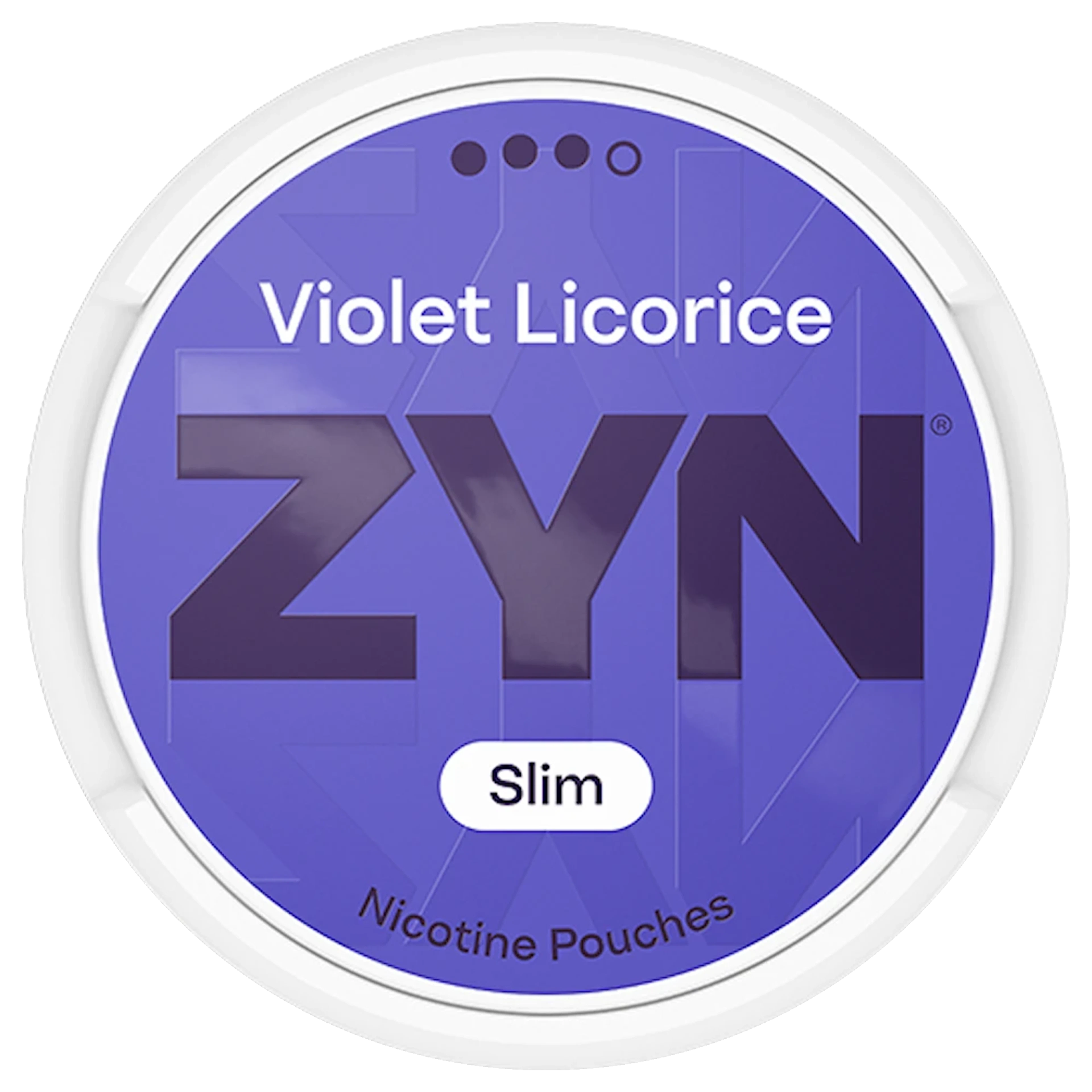 Zyn Violet Licorice Slim 3