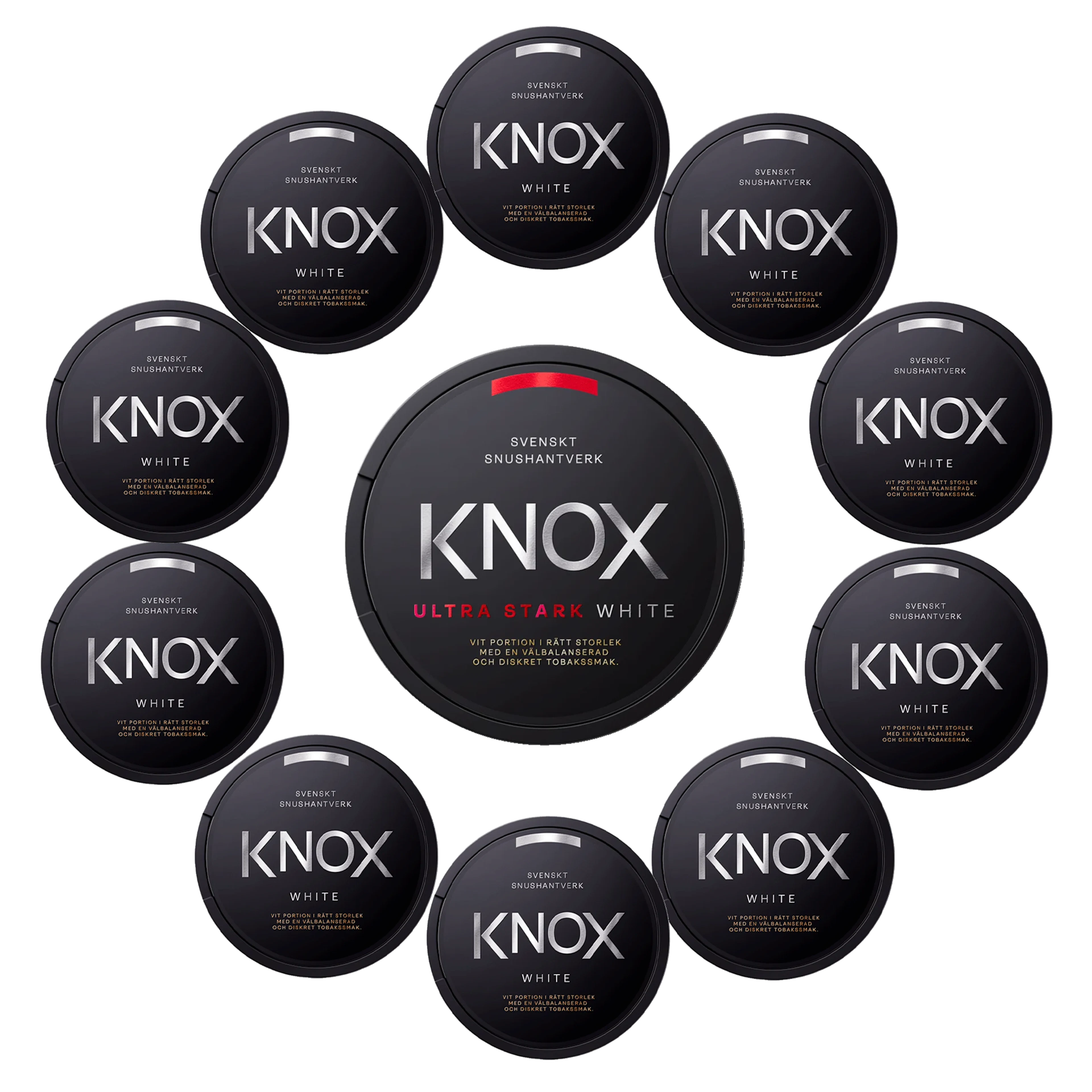Knox Vit Portion+Knox Ultra Stark White 11-p