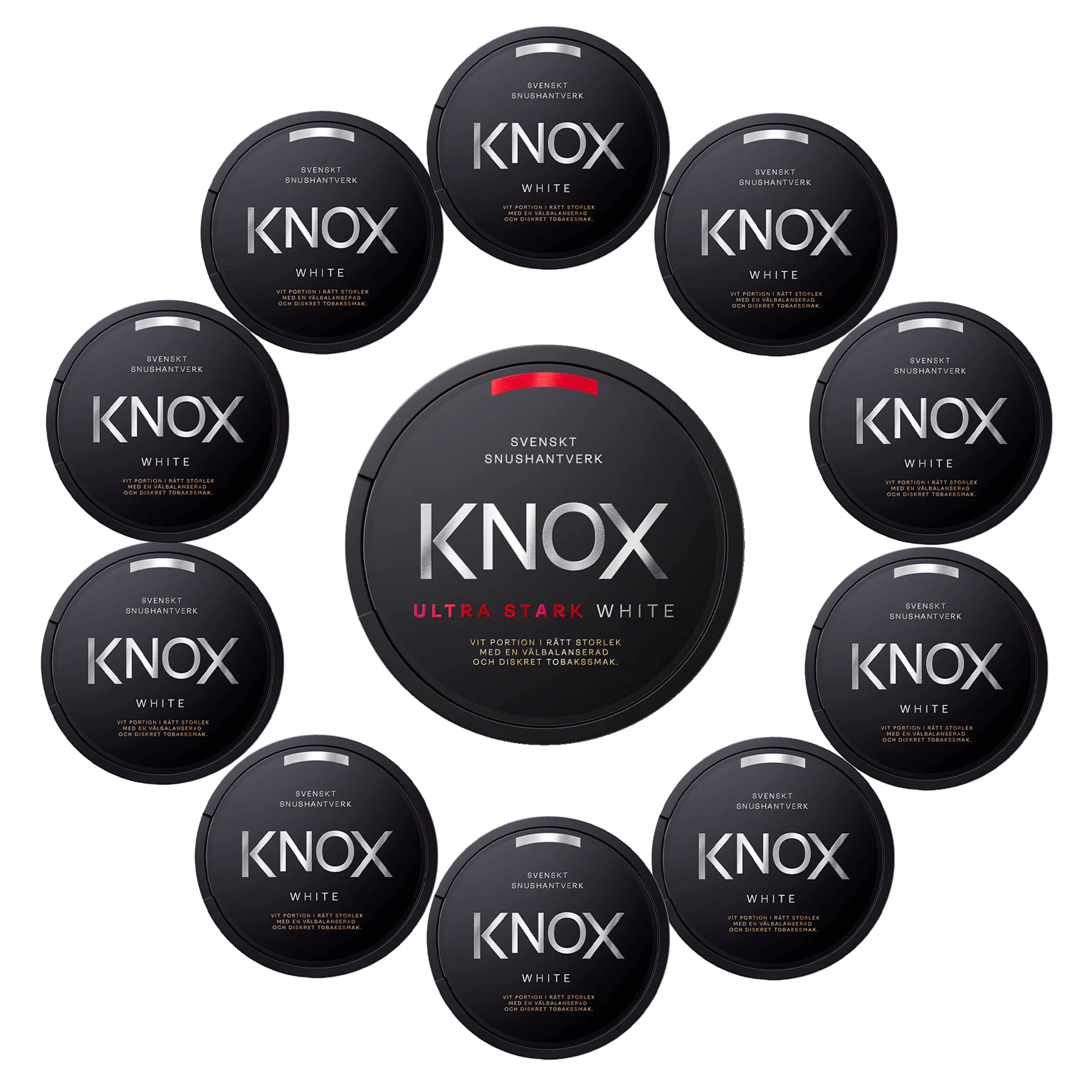 Knox Vit Portion+Knox Ultra Stark White 11-p