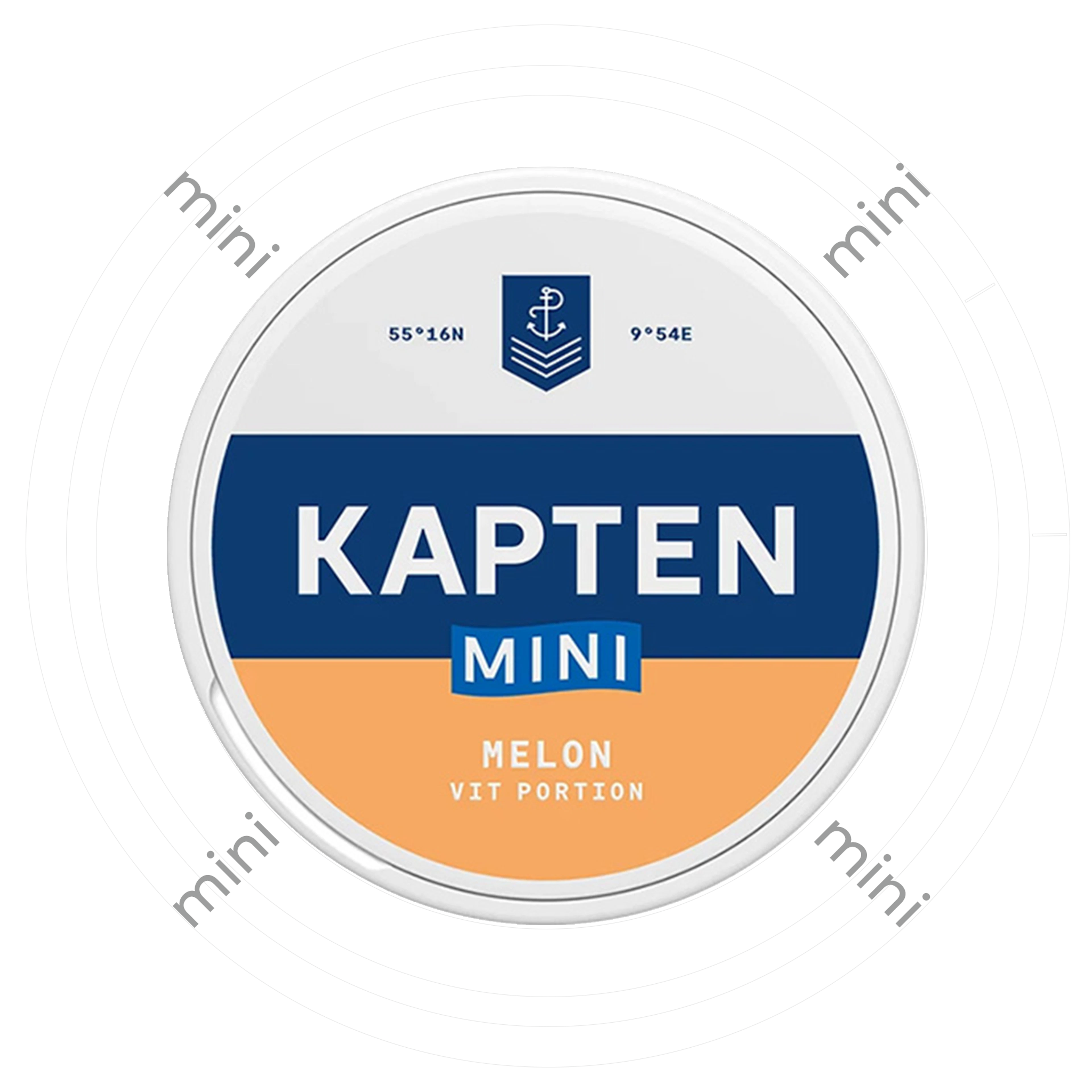 Kapten Mini Melon Vit Portion