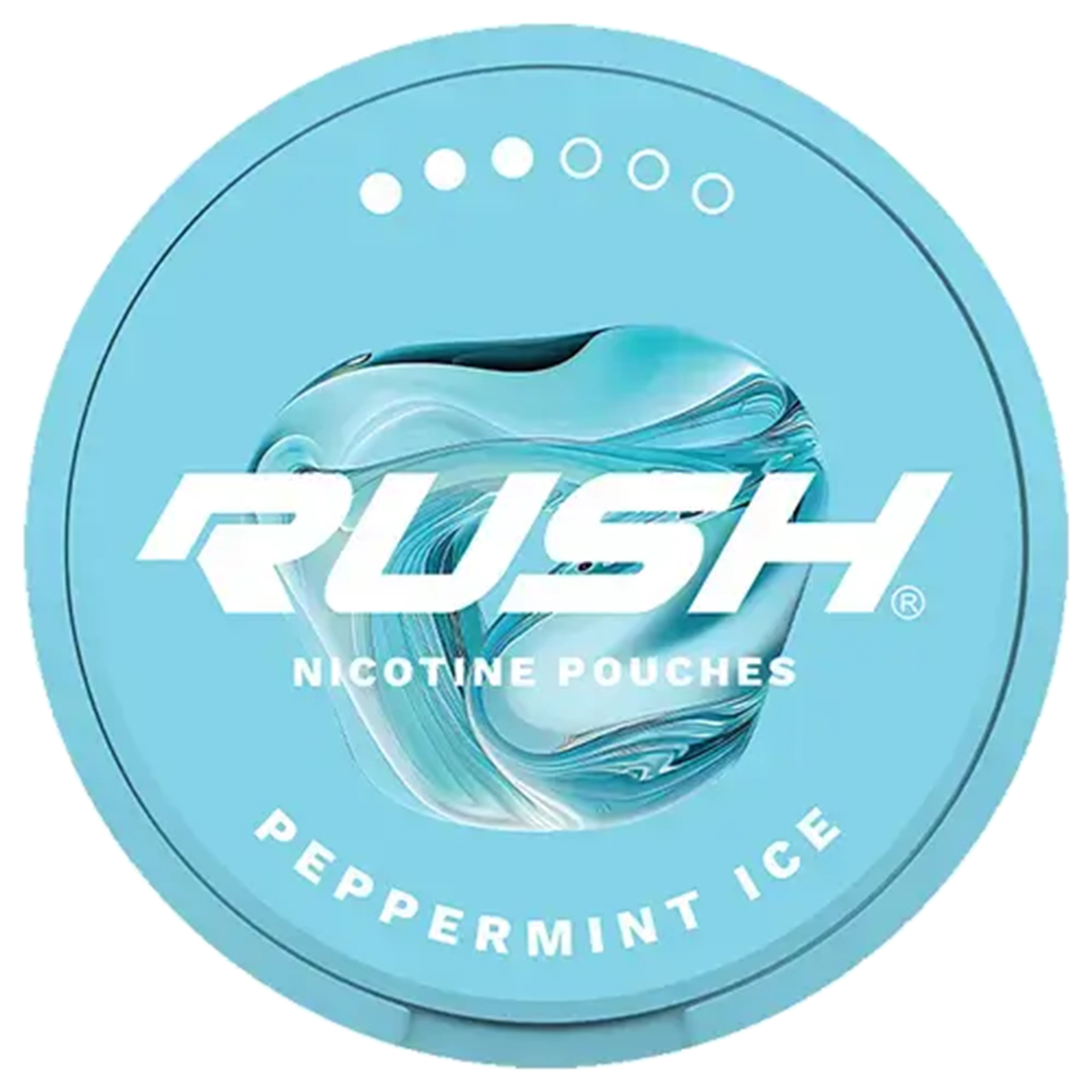 Rush Pro Peppermint Ice 3 Slim Vitt Snus