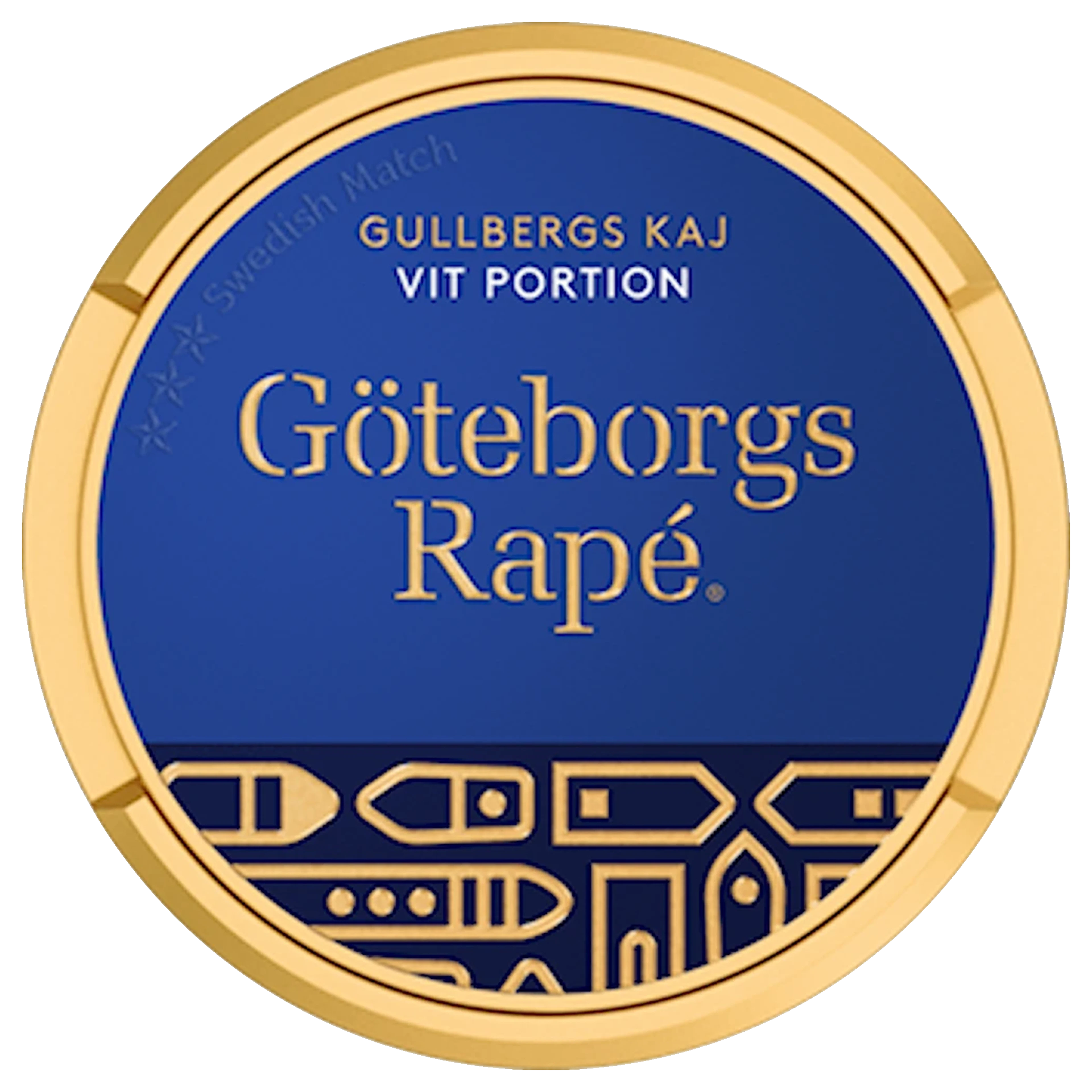 Göteborgs Rapé Gullbergs Kaj White Portion