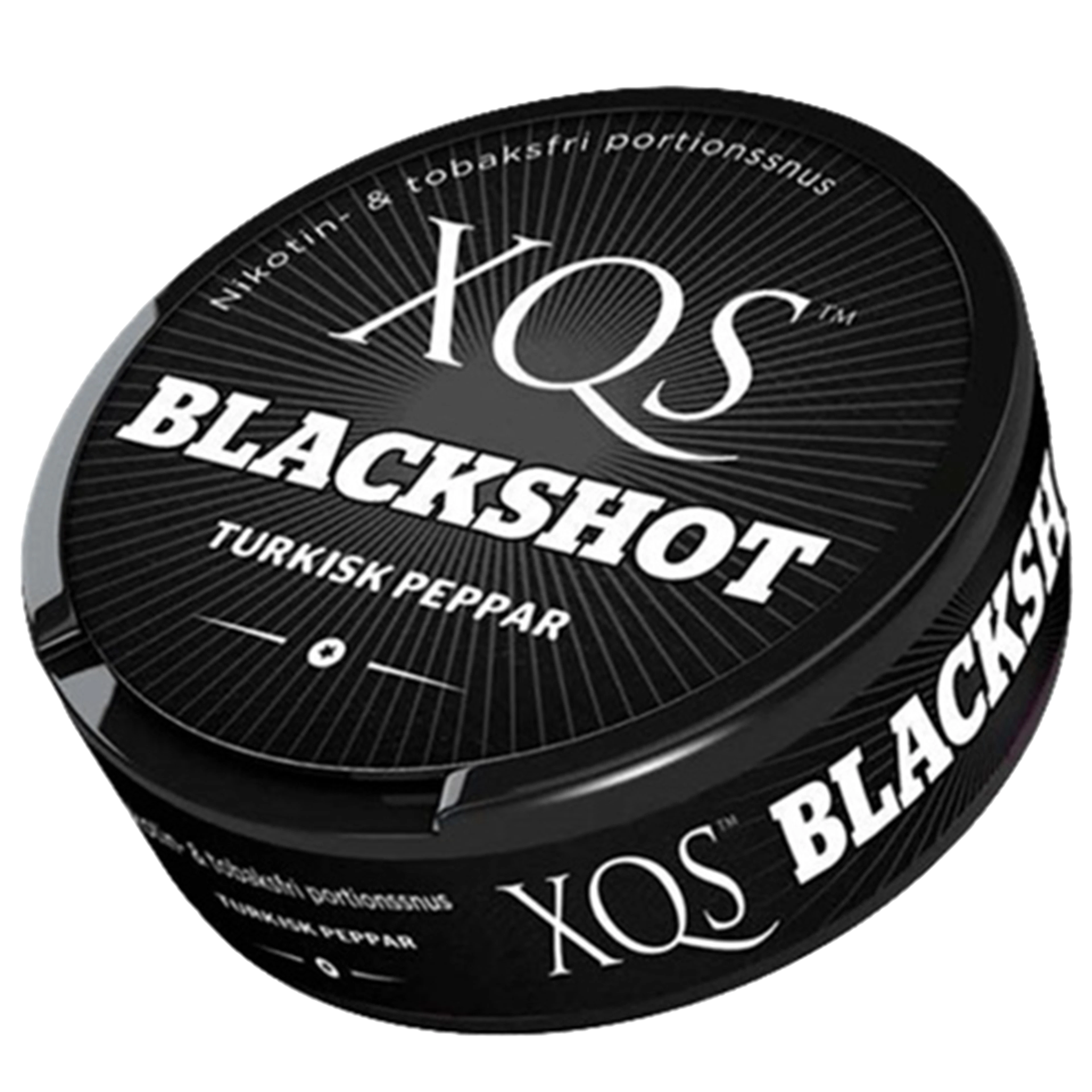 XQS Blackshot Nikotinfritt Portionssnus
