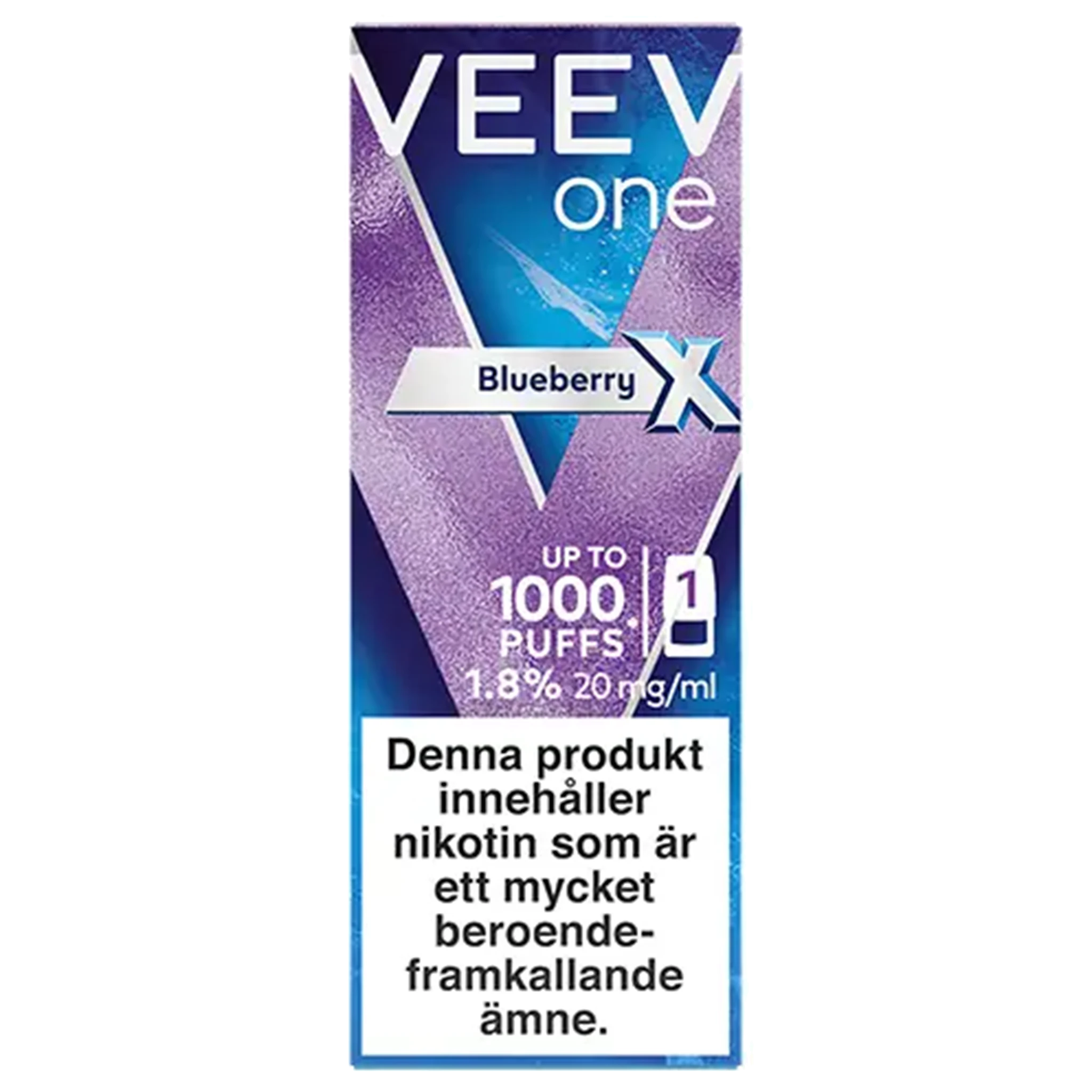Veev One Pod Blueberry X 1000 20 mg