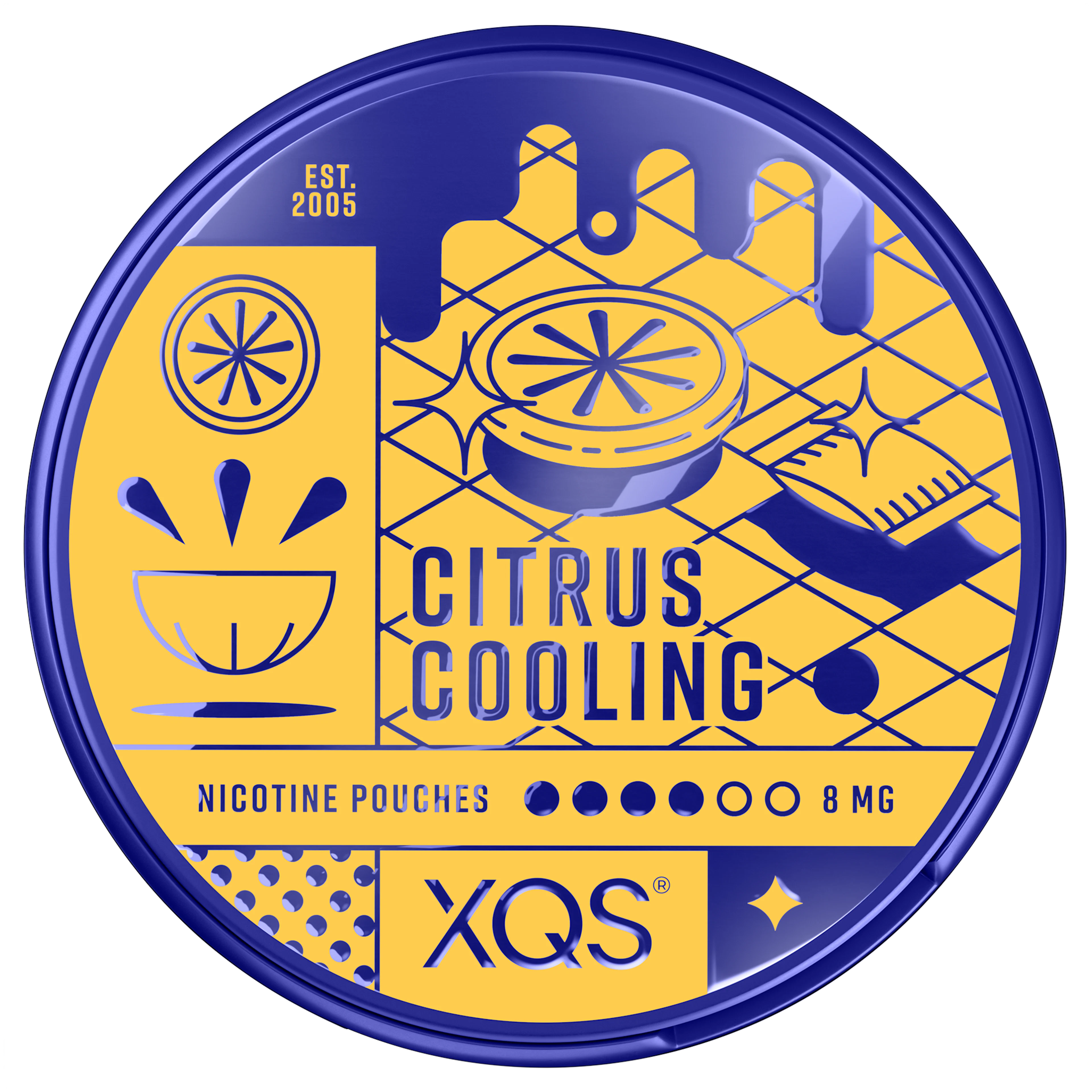 XQS Citrus Cooling Strong 8 mg 4