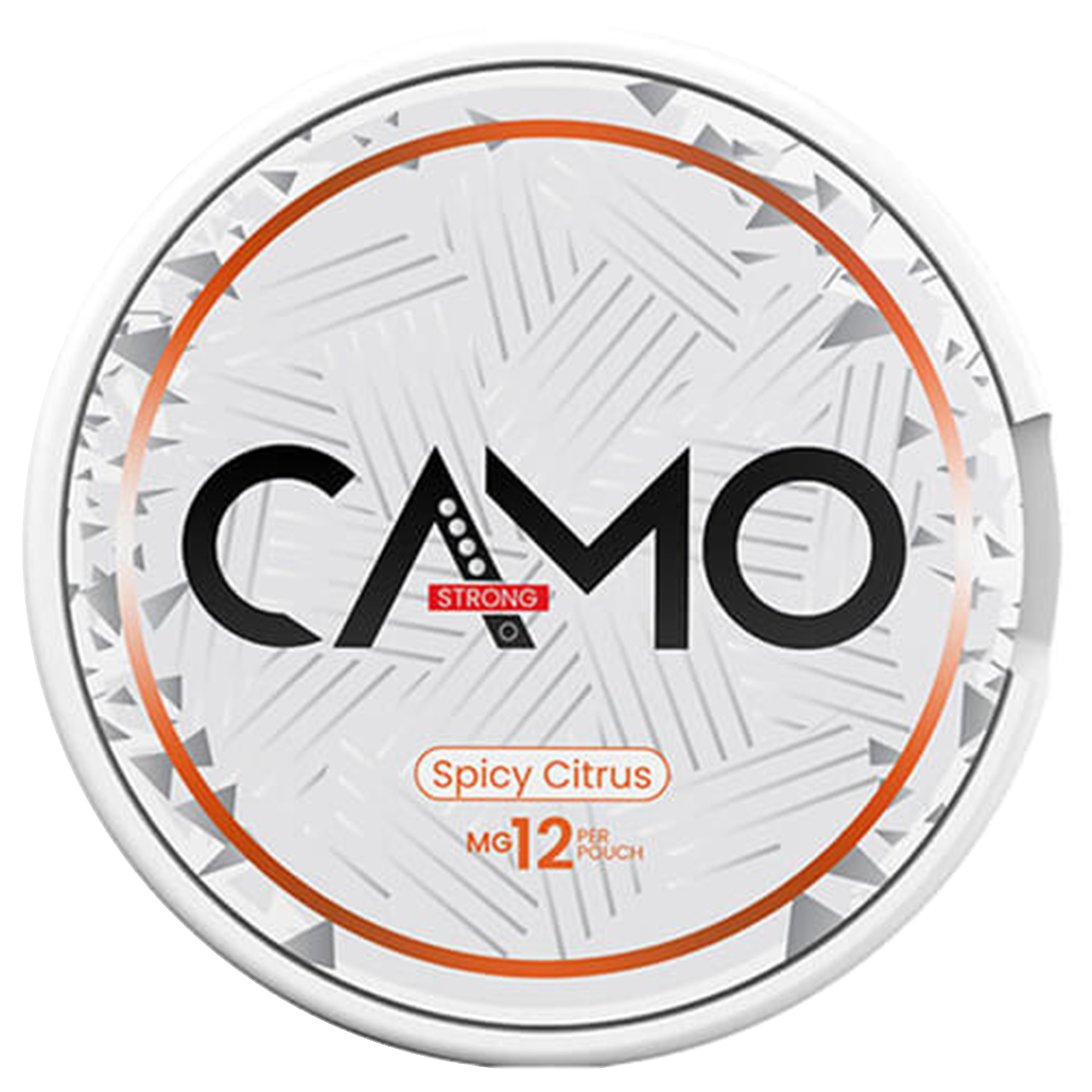 Camo spicy citrus 12 mg slim vitt snus