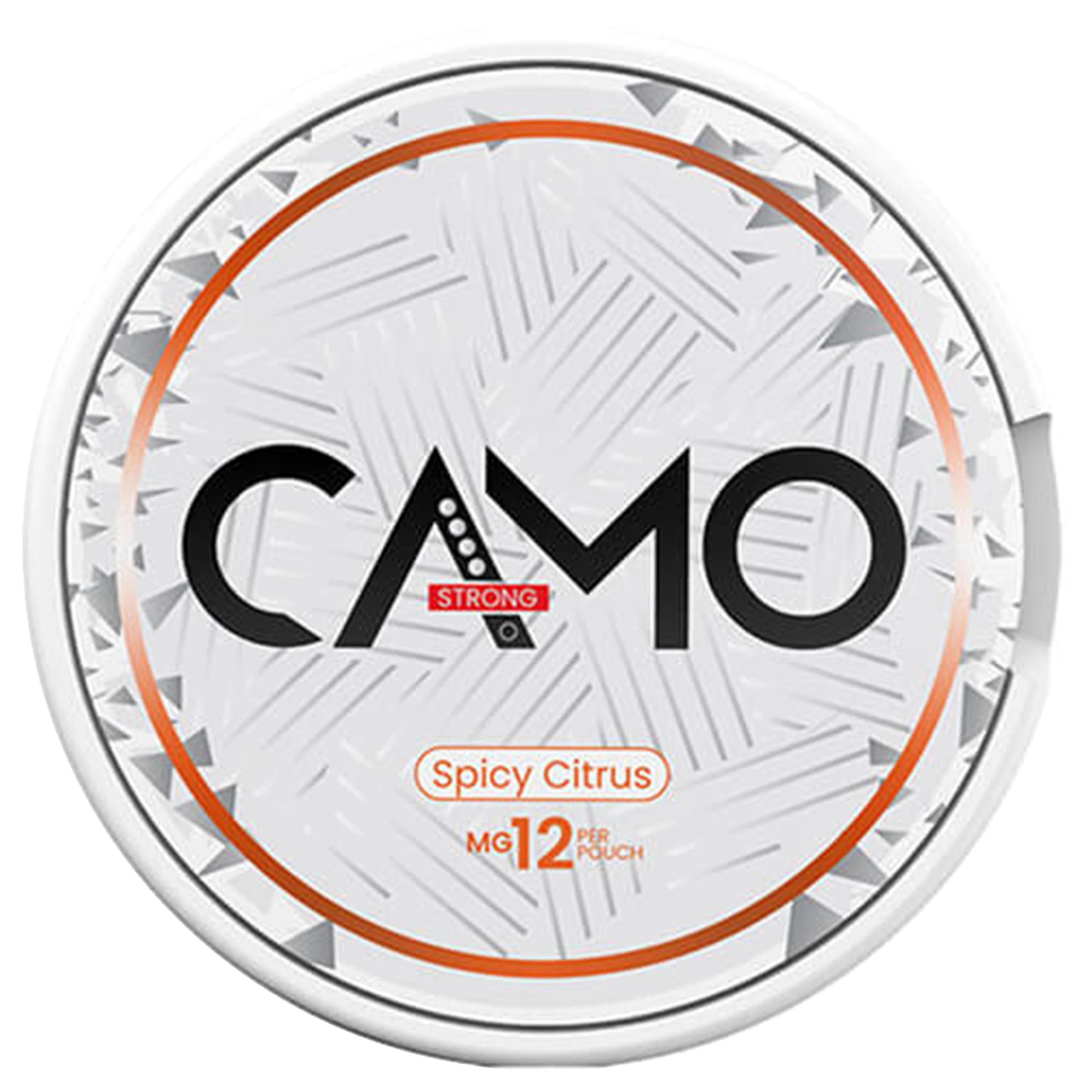 Camo spicy citrus 12 mg slim vitt snus