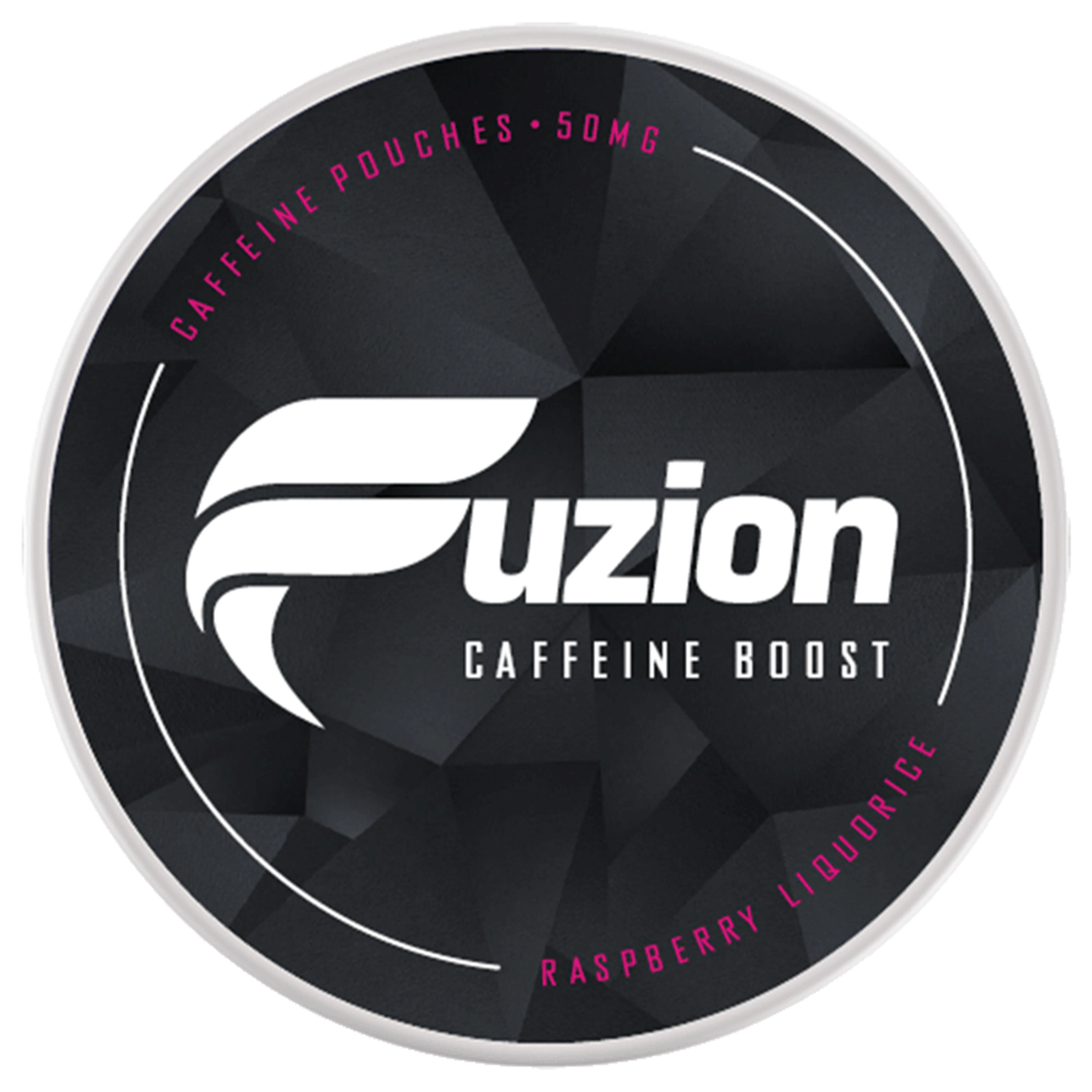 Fuzion Raspberry Liqourice Slim Koffeinsnus