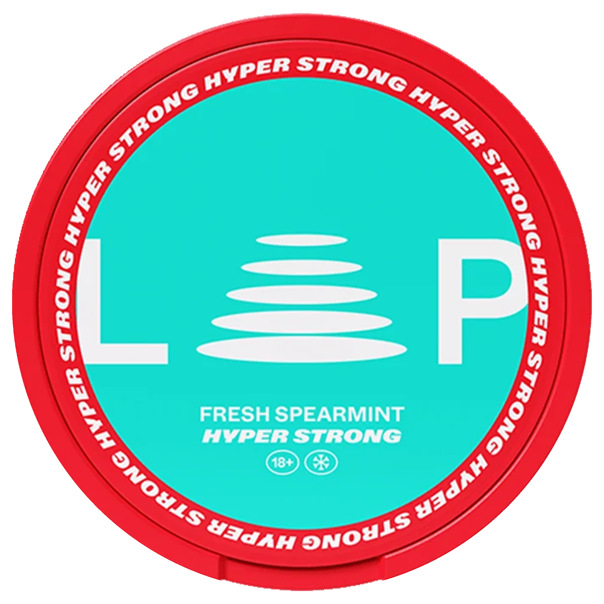 Loop Fresh Spearmint Hyper Strong Slim Vitt snus | Snuset.se