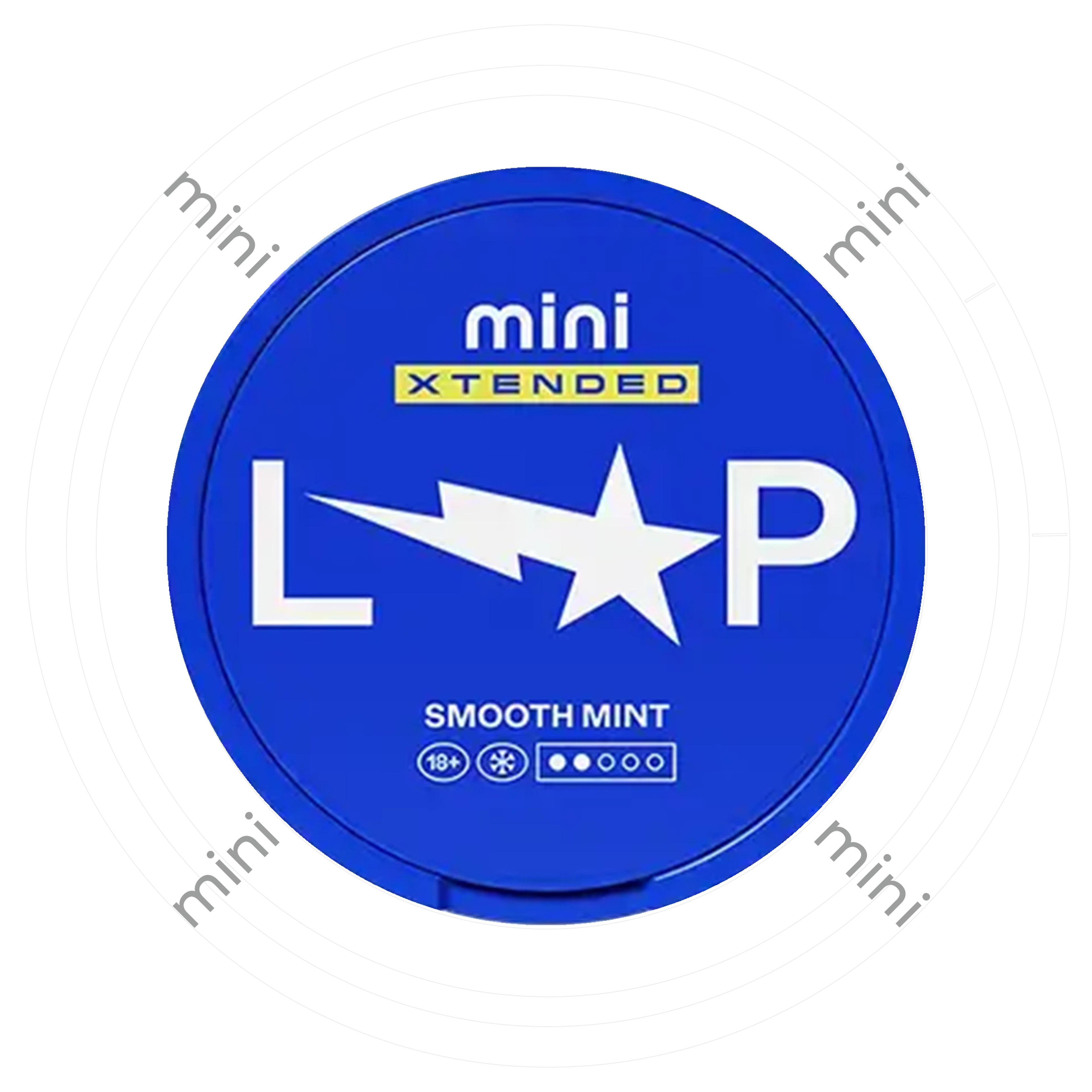 Loop Smooth Mint Xtended Mini Vitt snus