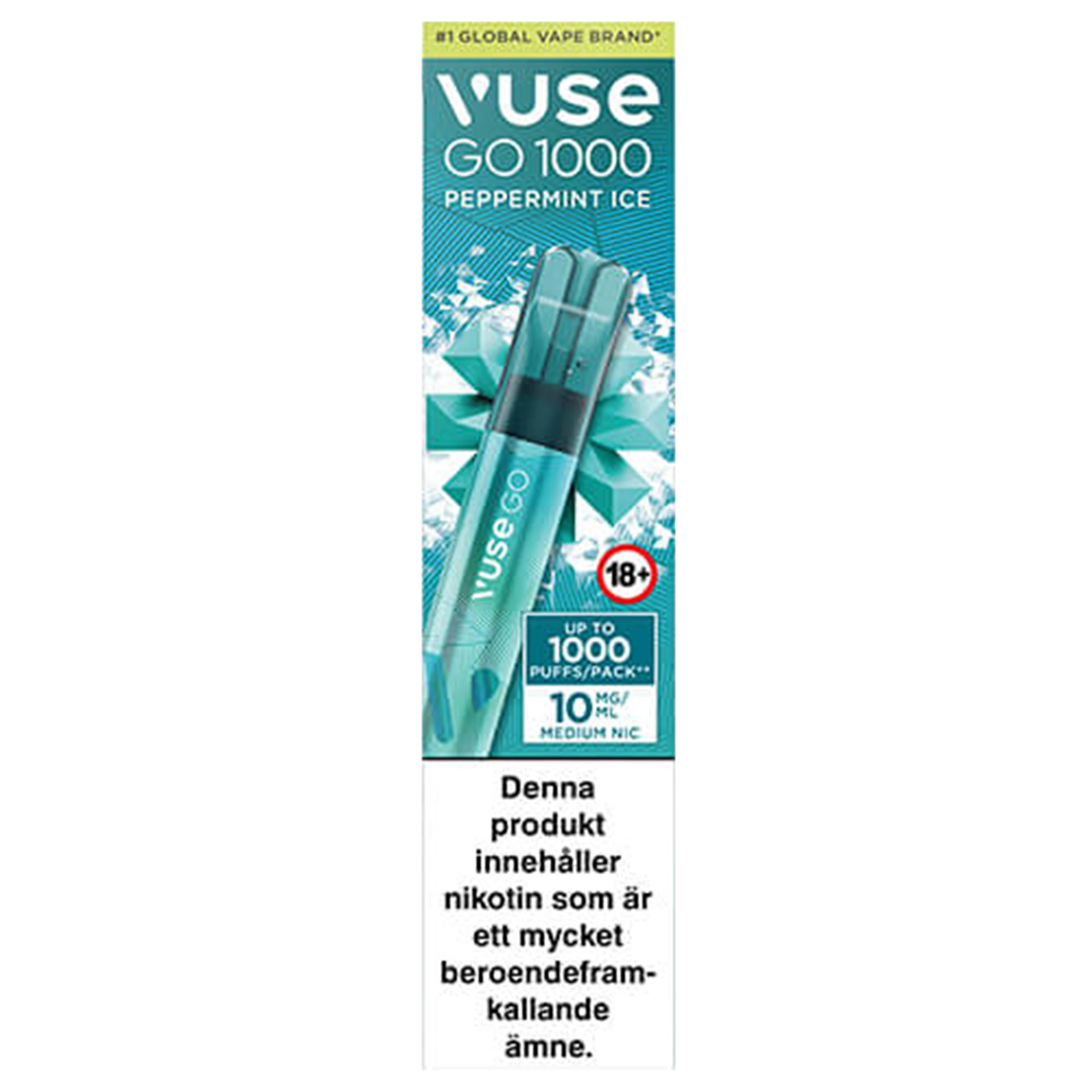 Vuse Go Peppermint Ice 1000 10 mg