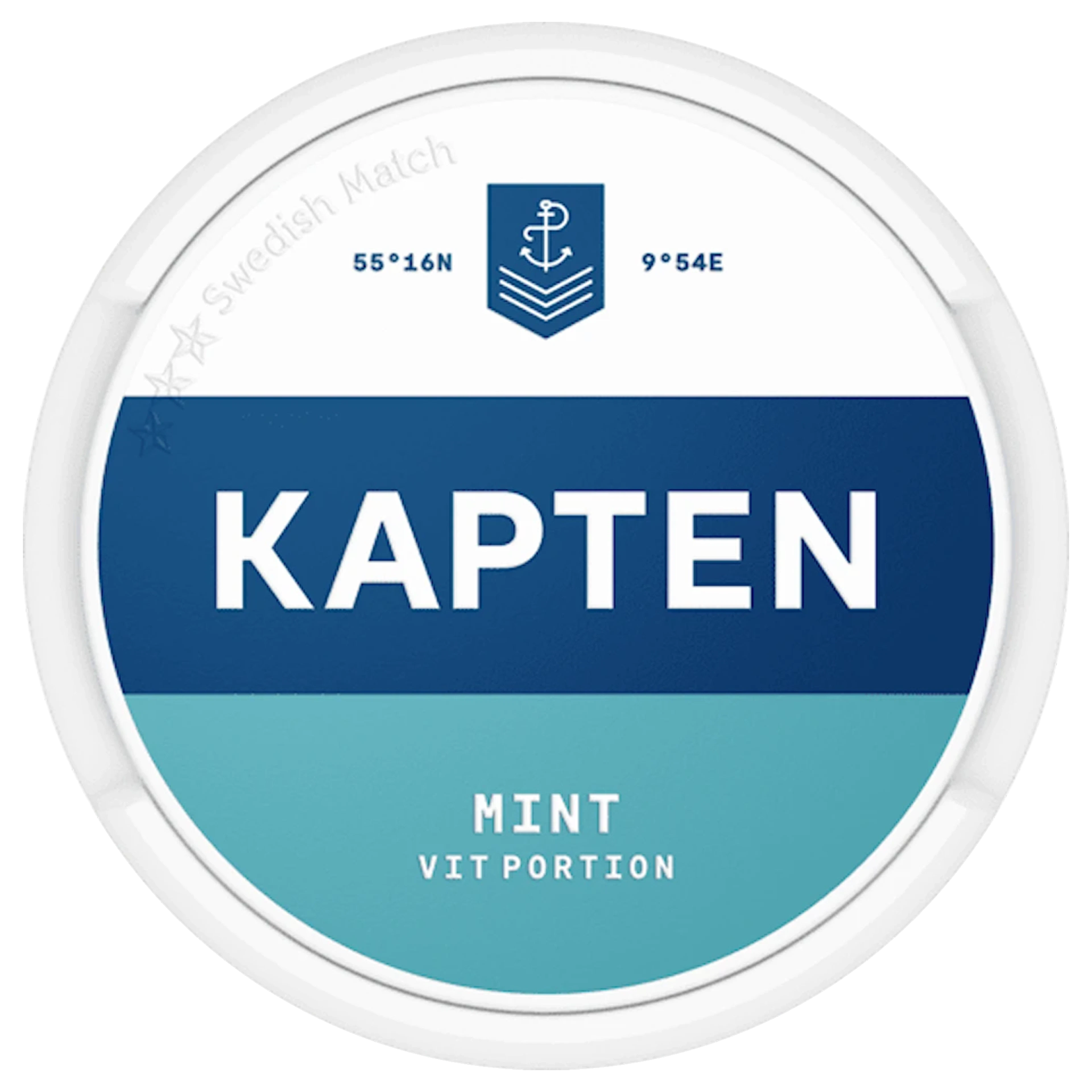 Kapten Mint Vit Portion