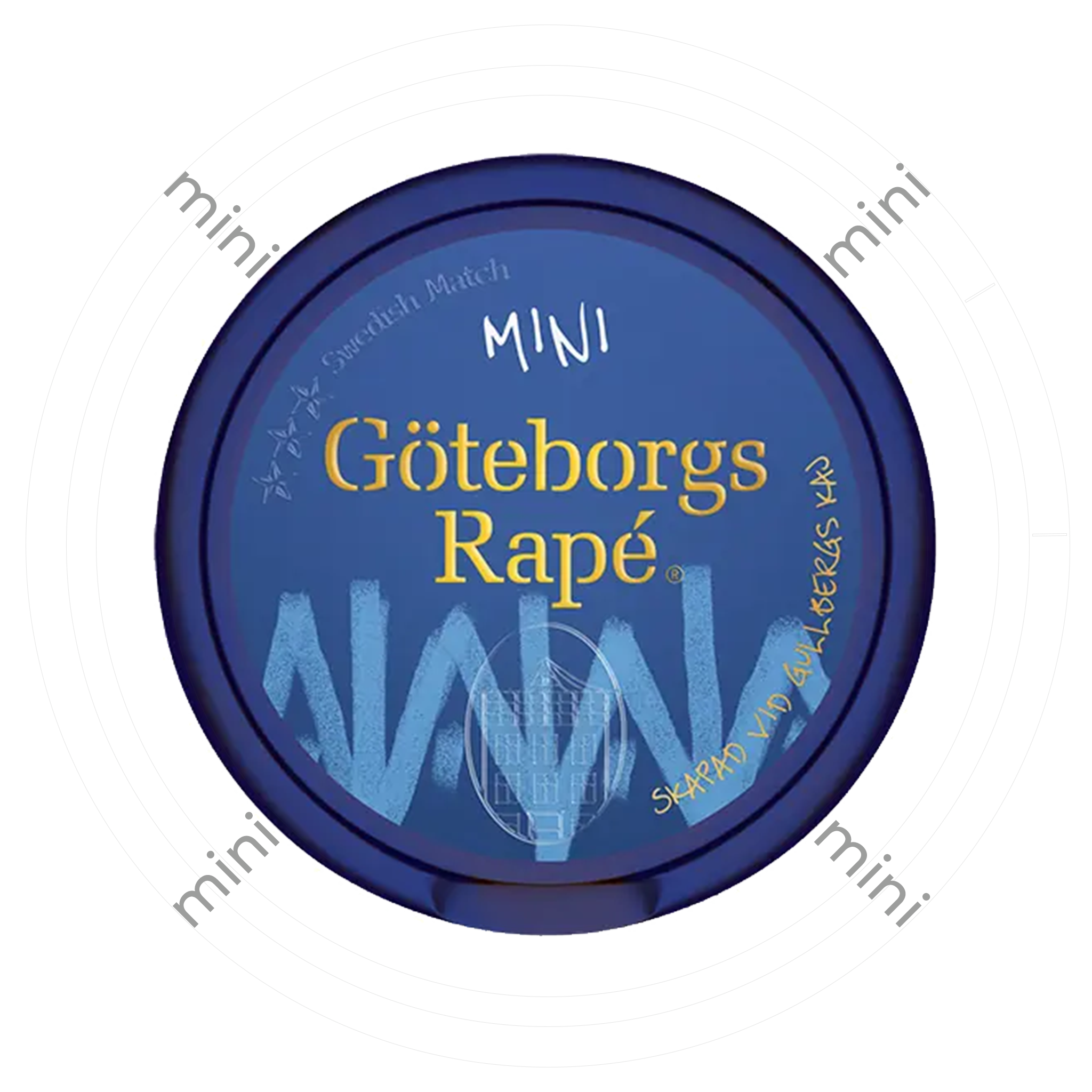 Göteborgs Rapé Göteborgs Rapé White Mini Light - traditionellt snus