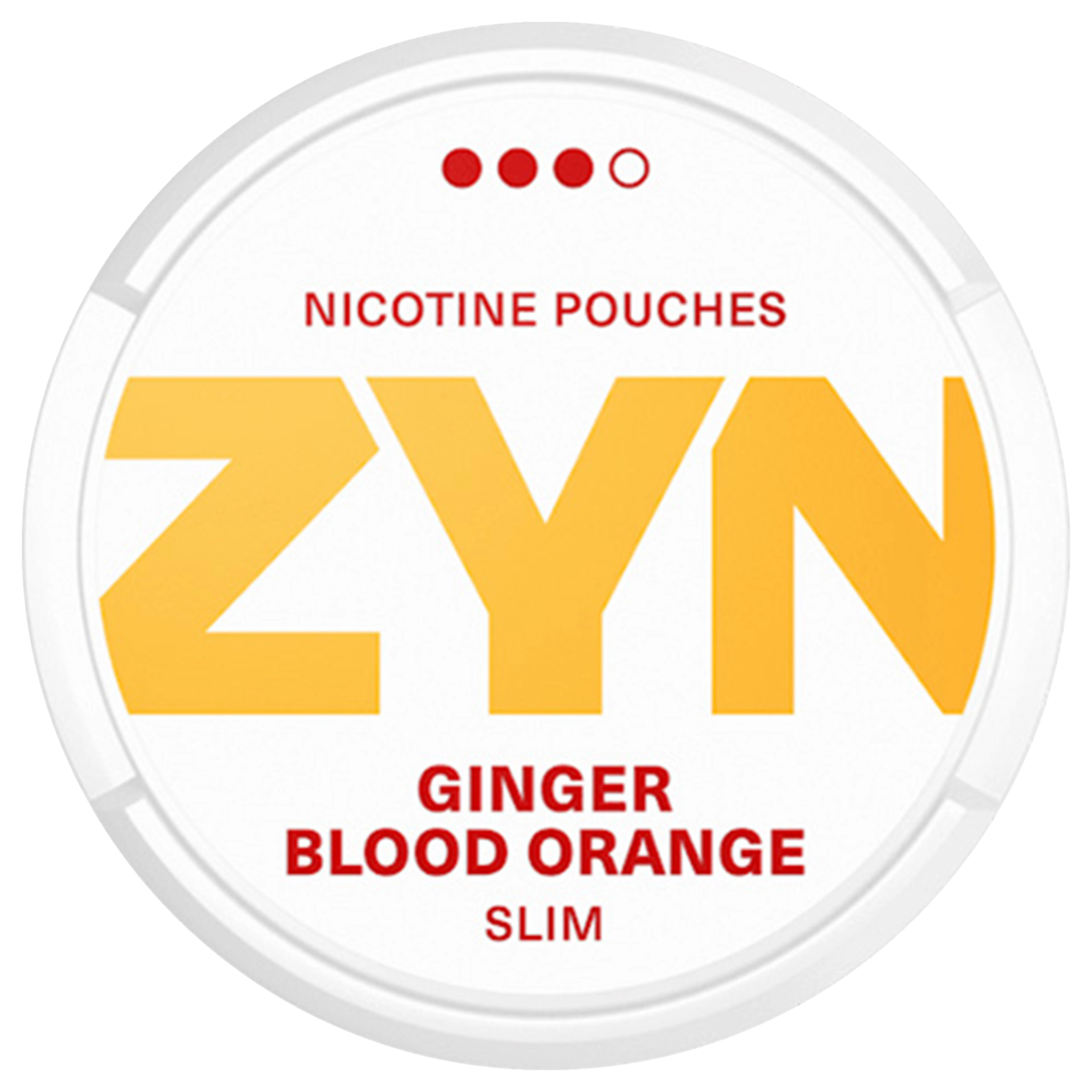 Zyn Ginger Blood Orange Slim 3