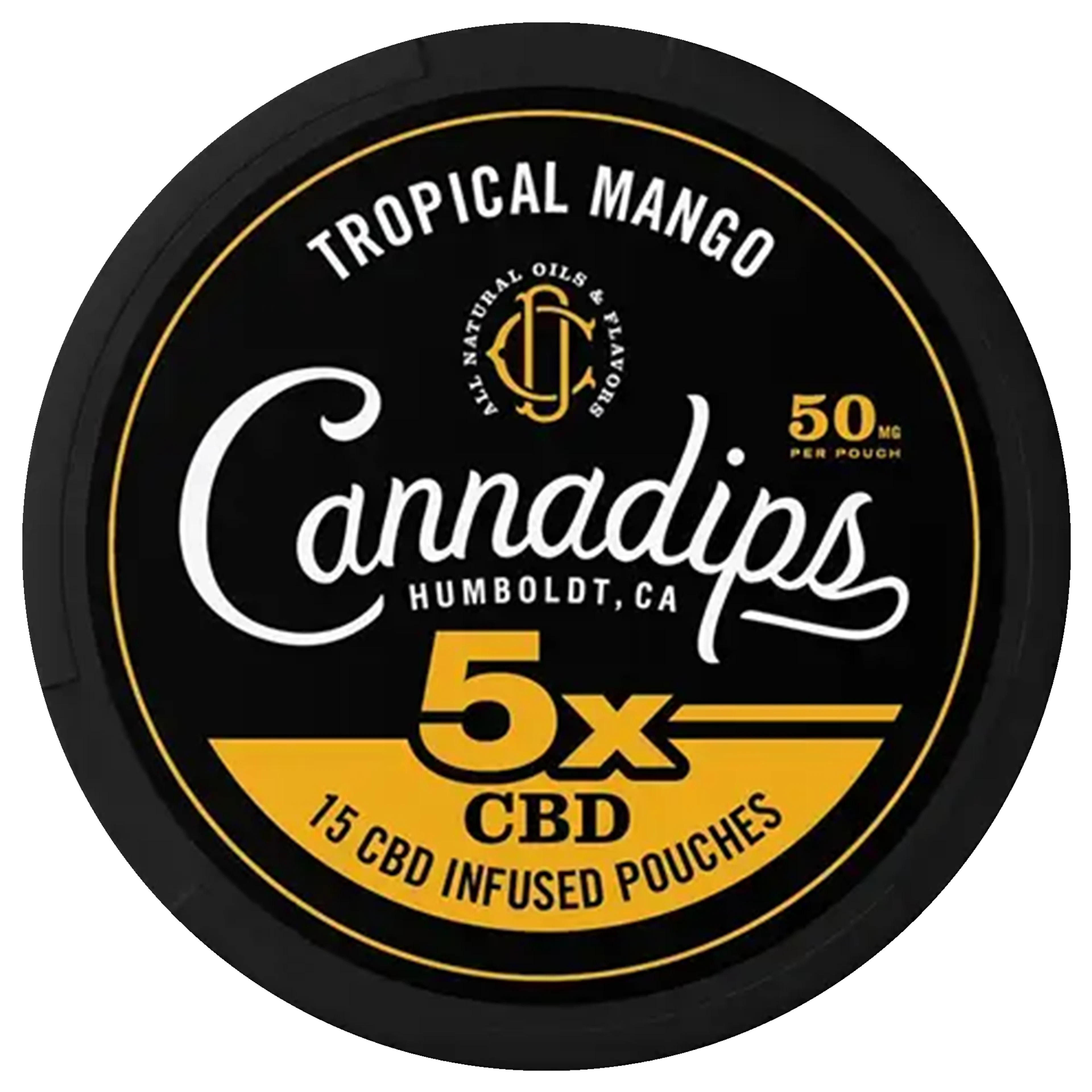 Cannadips Tropical Mango 50mg CBD