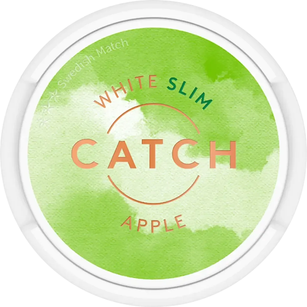 Catch Catch Apple White Slim - portionssnus