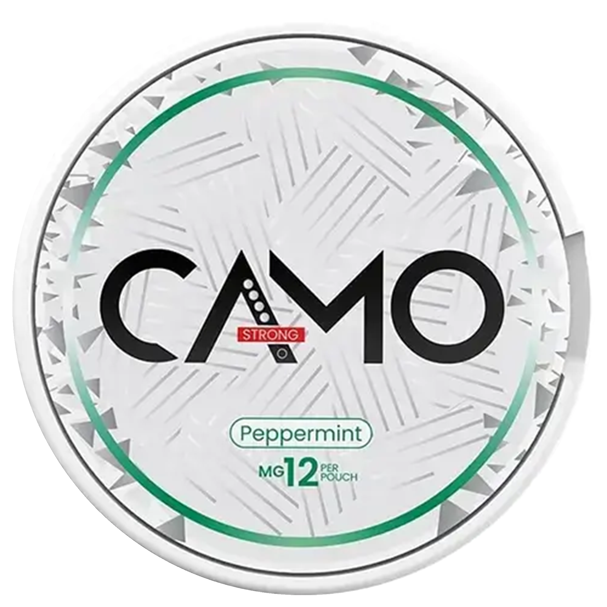 Camo peppermint 12 mg slim vitt snus