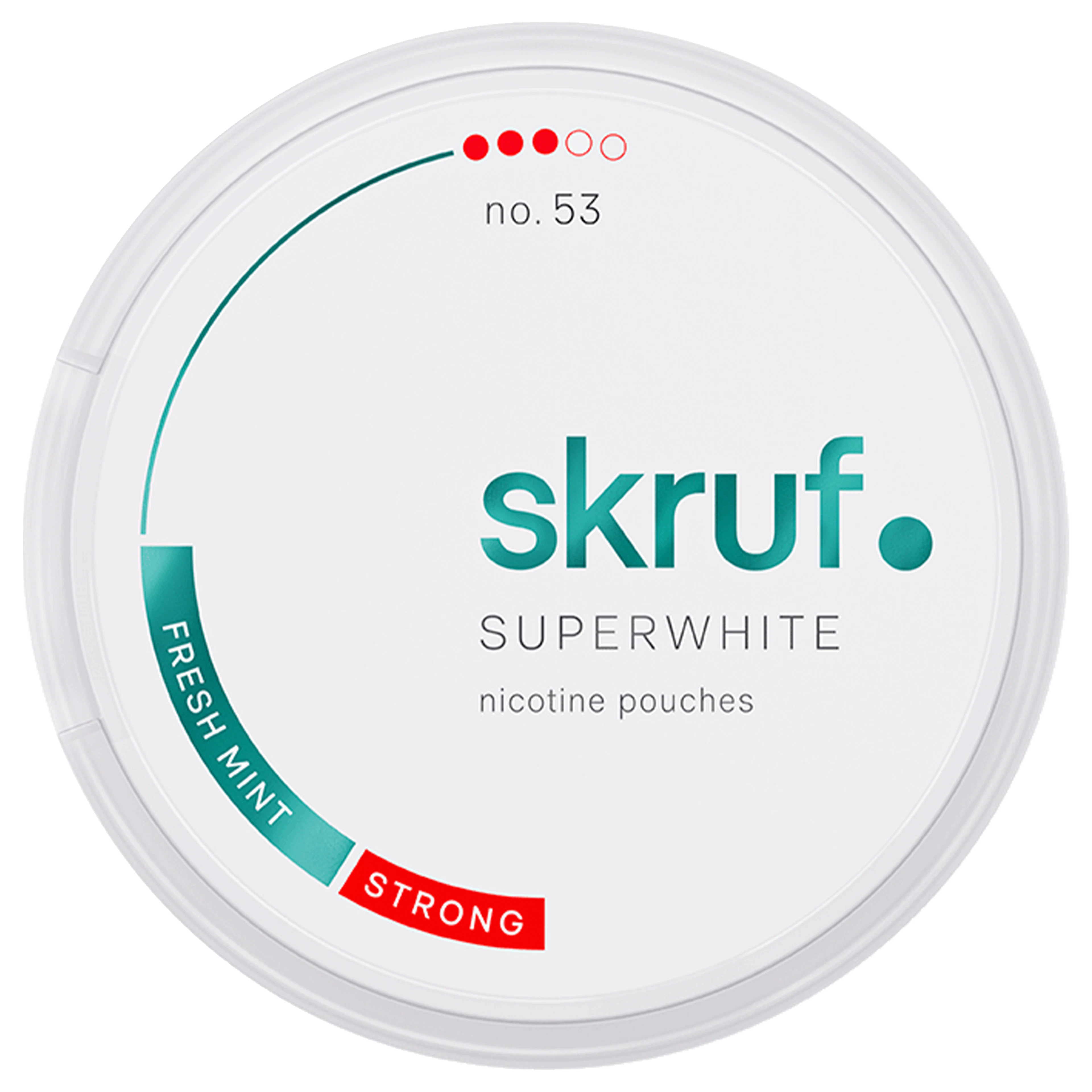 Skruf Super White No. 53 Fresh Mint #3