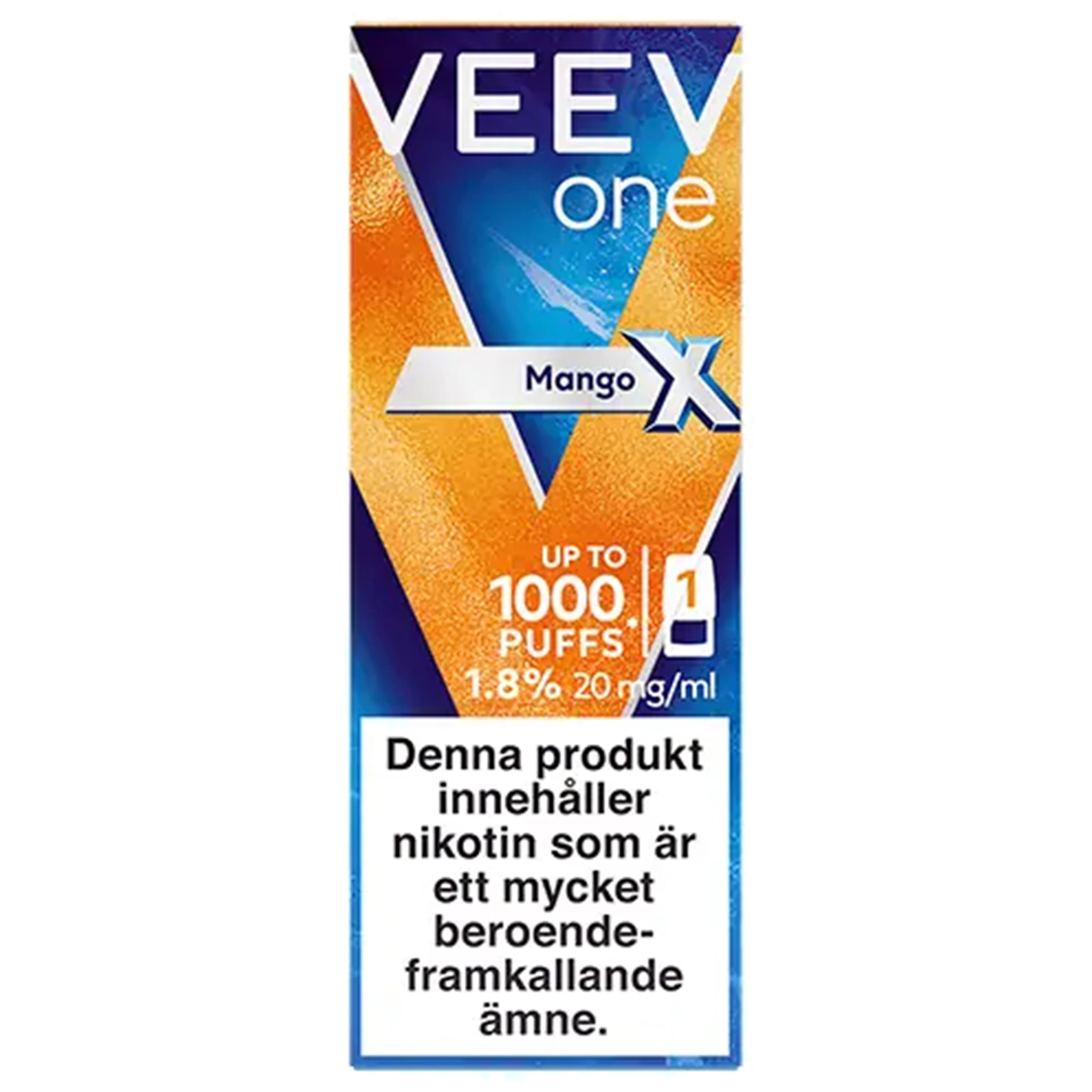 Veev one Pod Mango X 1000 20mg