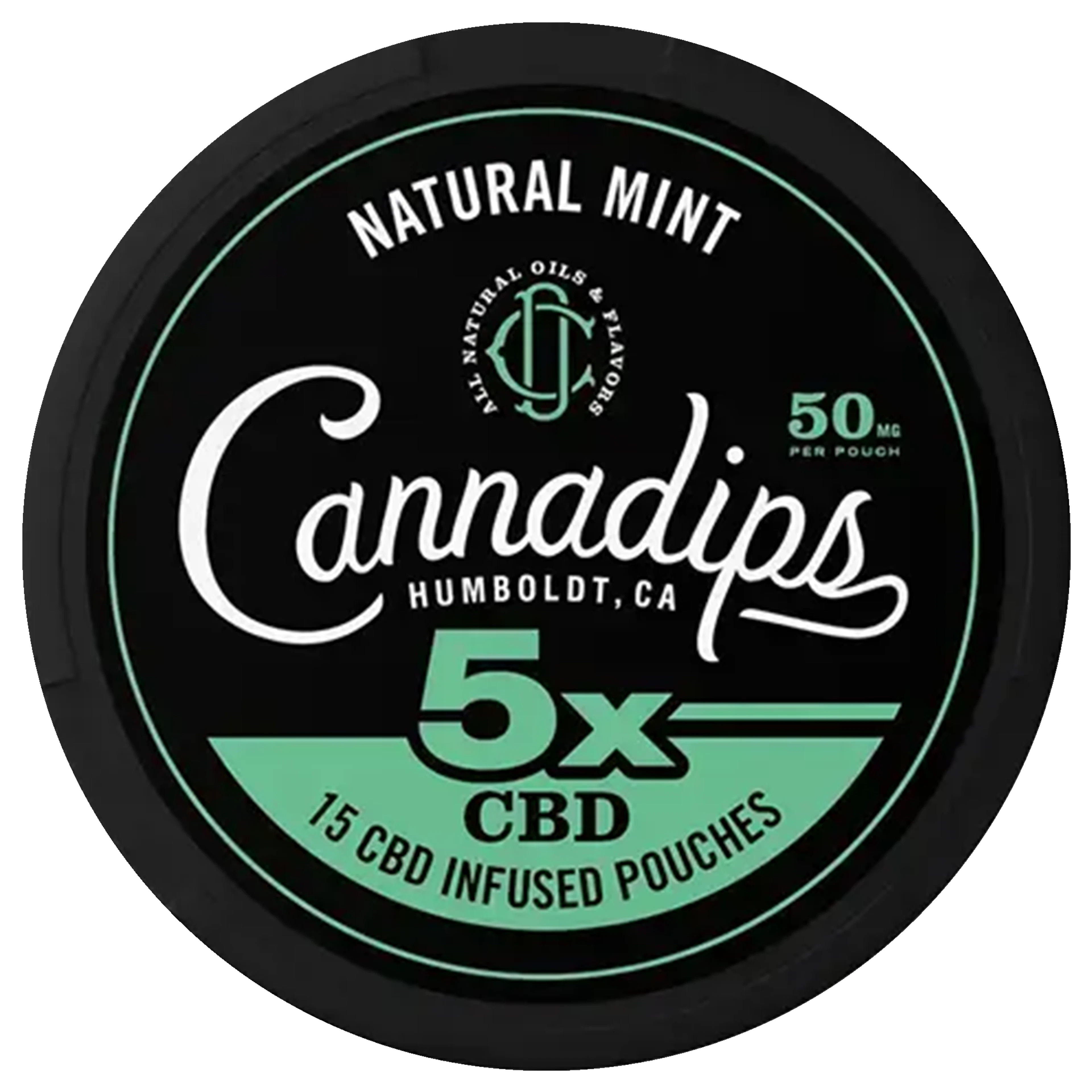 Cannadips Natural Mint 50mg CBD