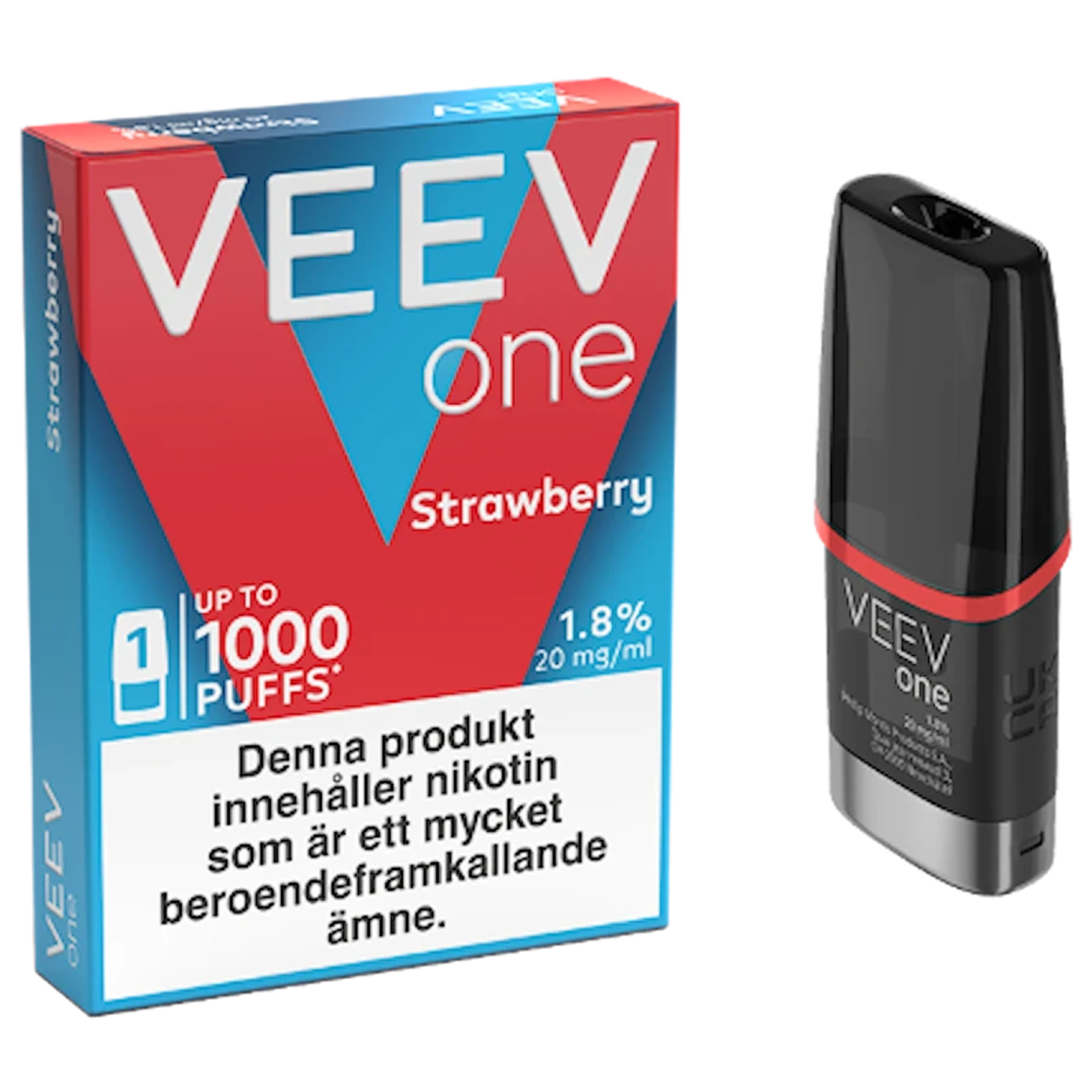 Veev One Pod Strawberry 1000 20mg