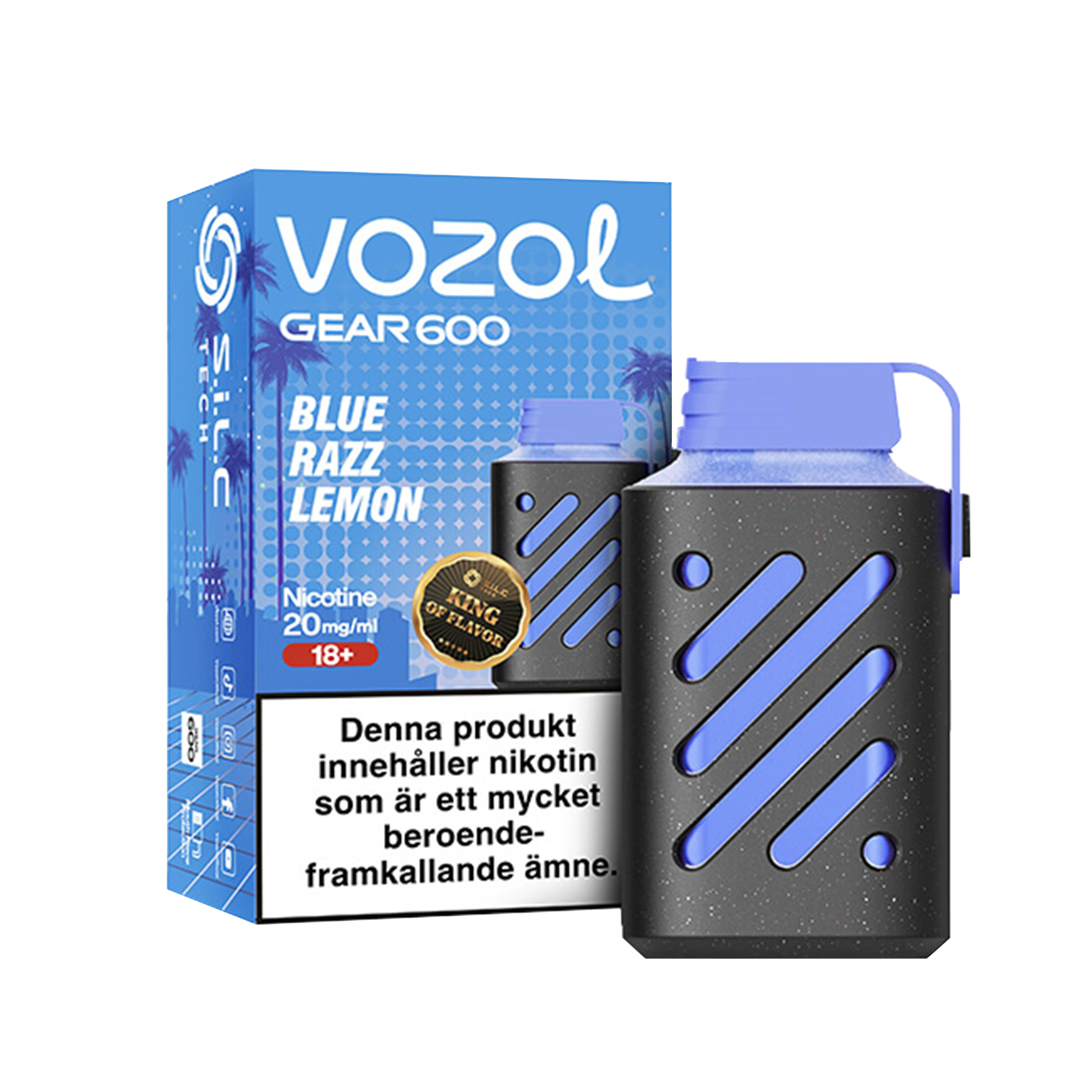 Vozol Gear 600 Blue Razz Lemon 20 mg