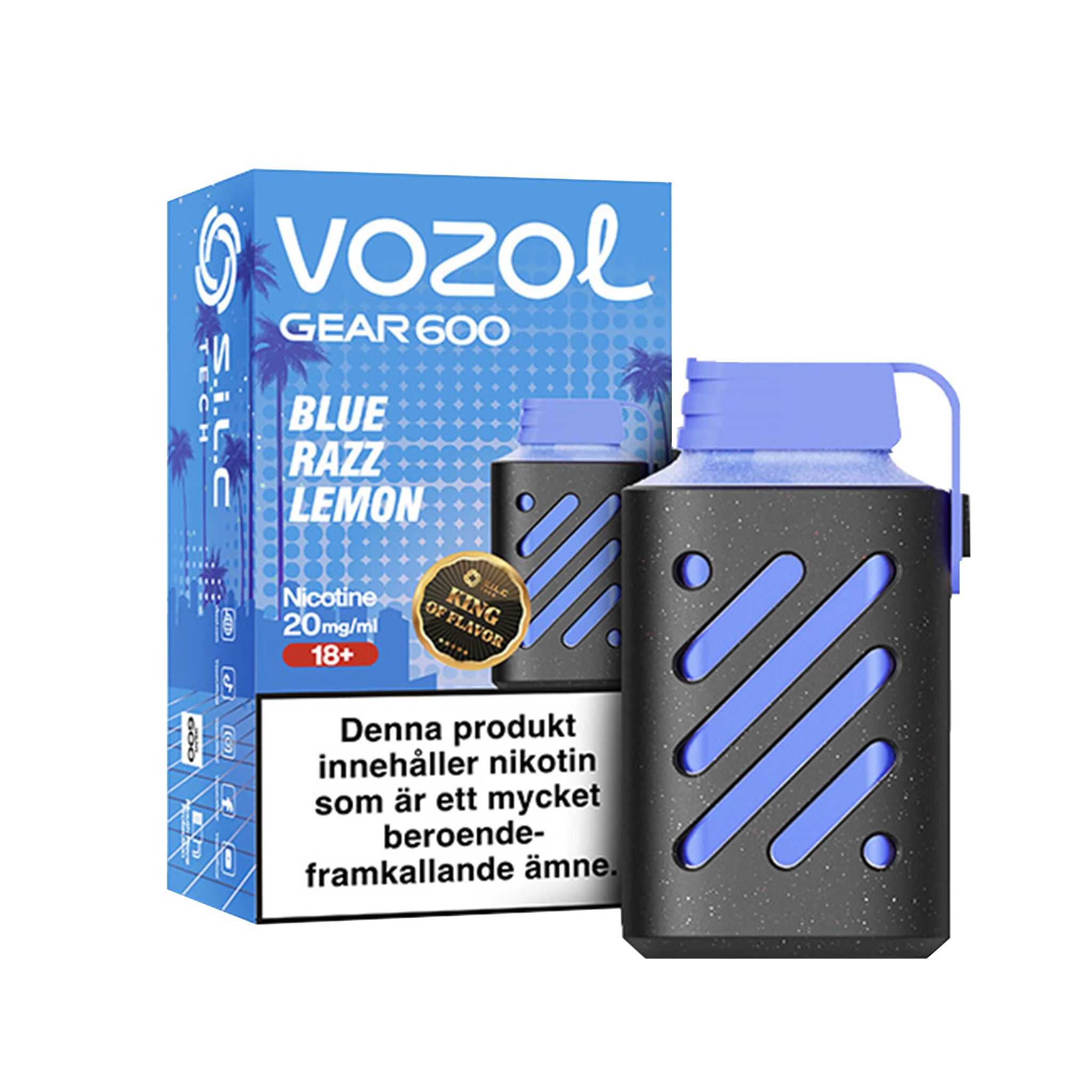 Vozol Gear 600 Blue Razz Lemon 20 mg