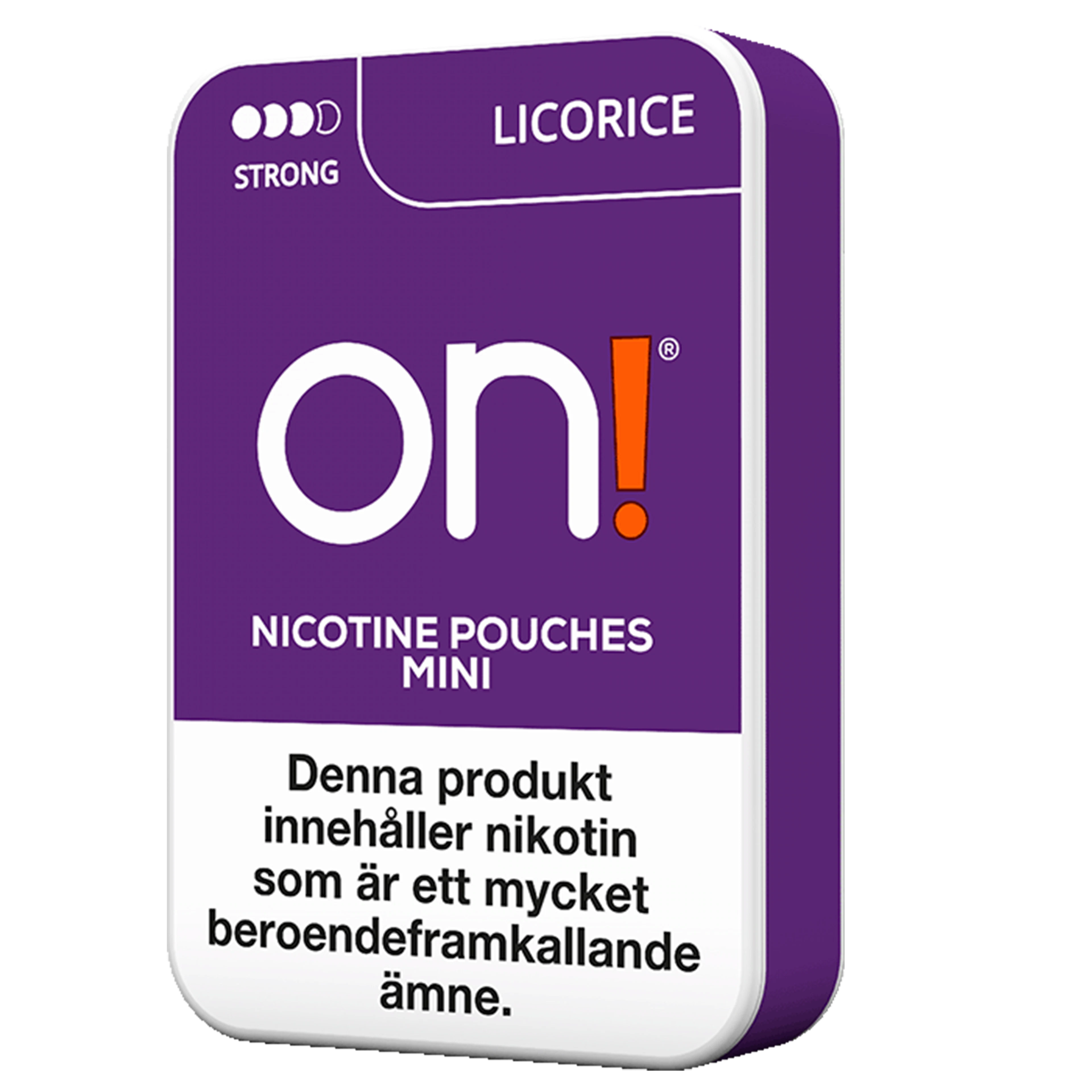 On! Licorice 6mg Mini