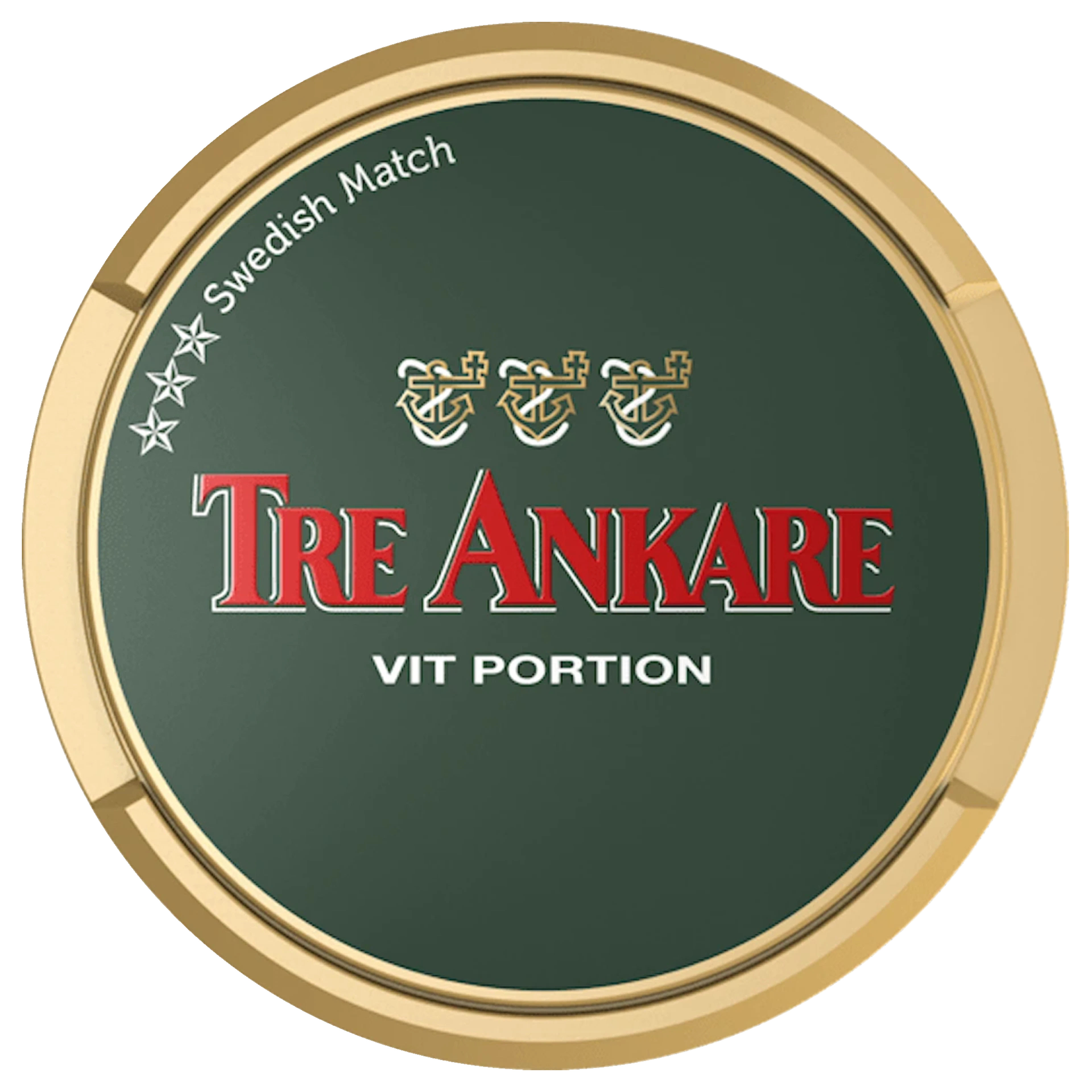 Tre Ankare White Portionssnus