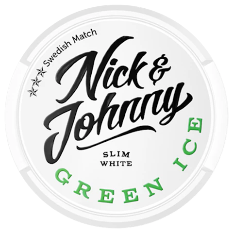 Nick & Johnny Green Ice Stark Slim White