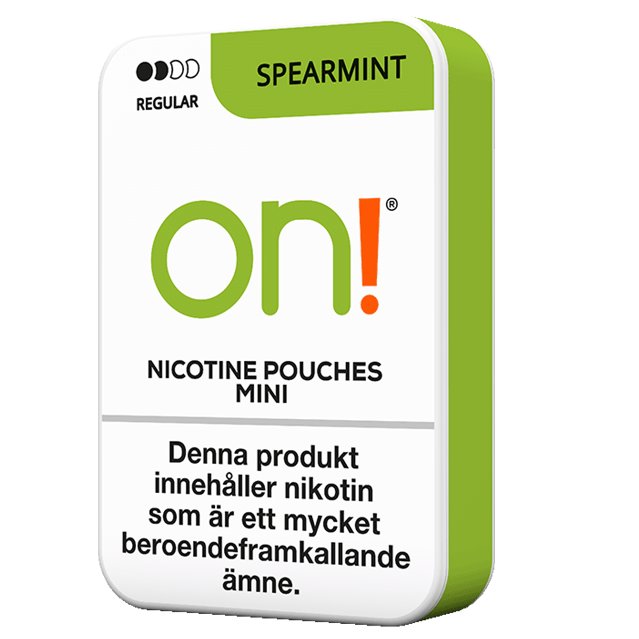 On! Spearmint 3mg Mini