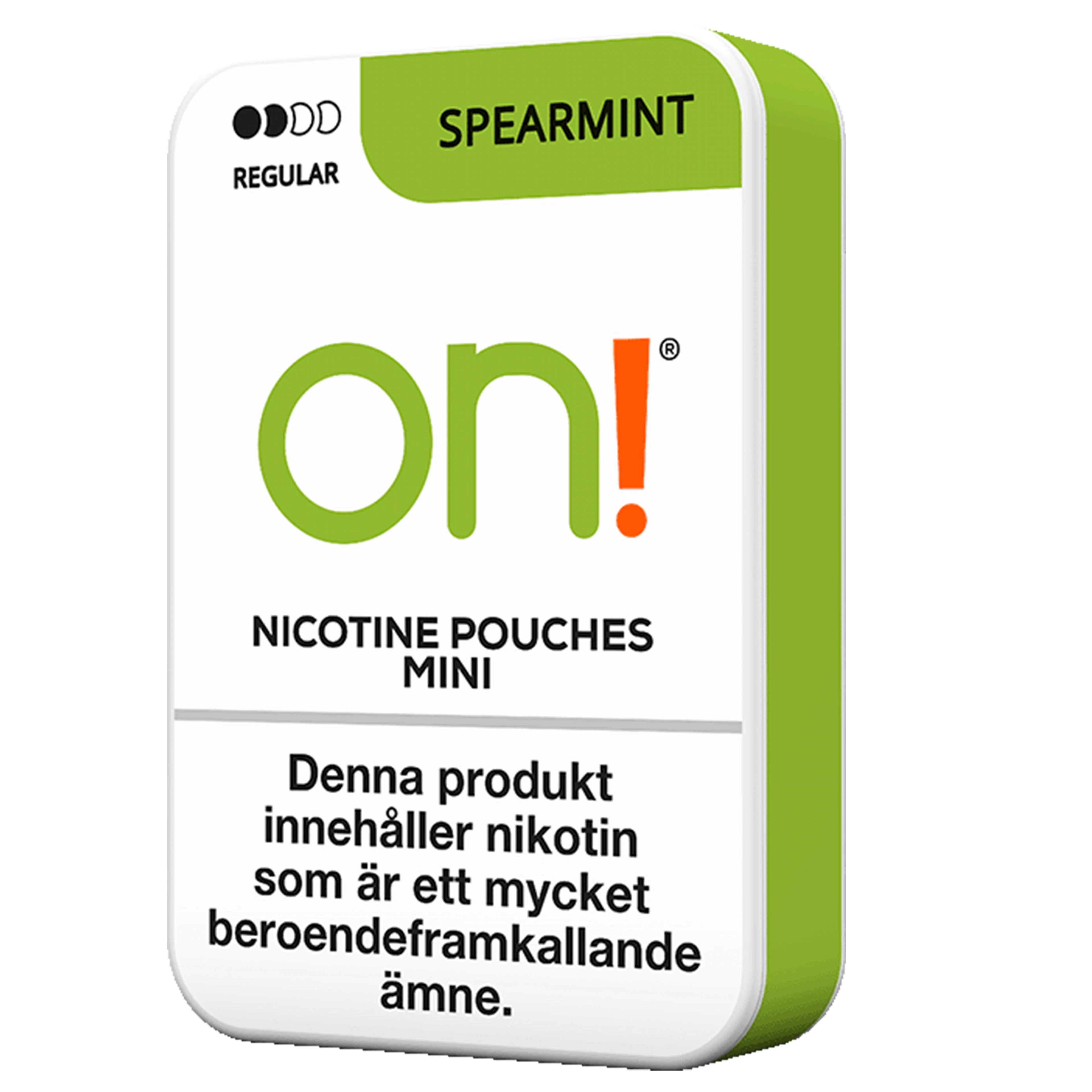 On! Spearmint 3mg Mini