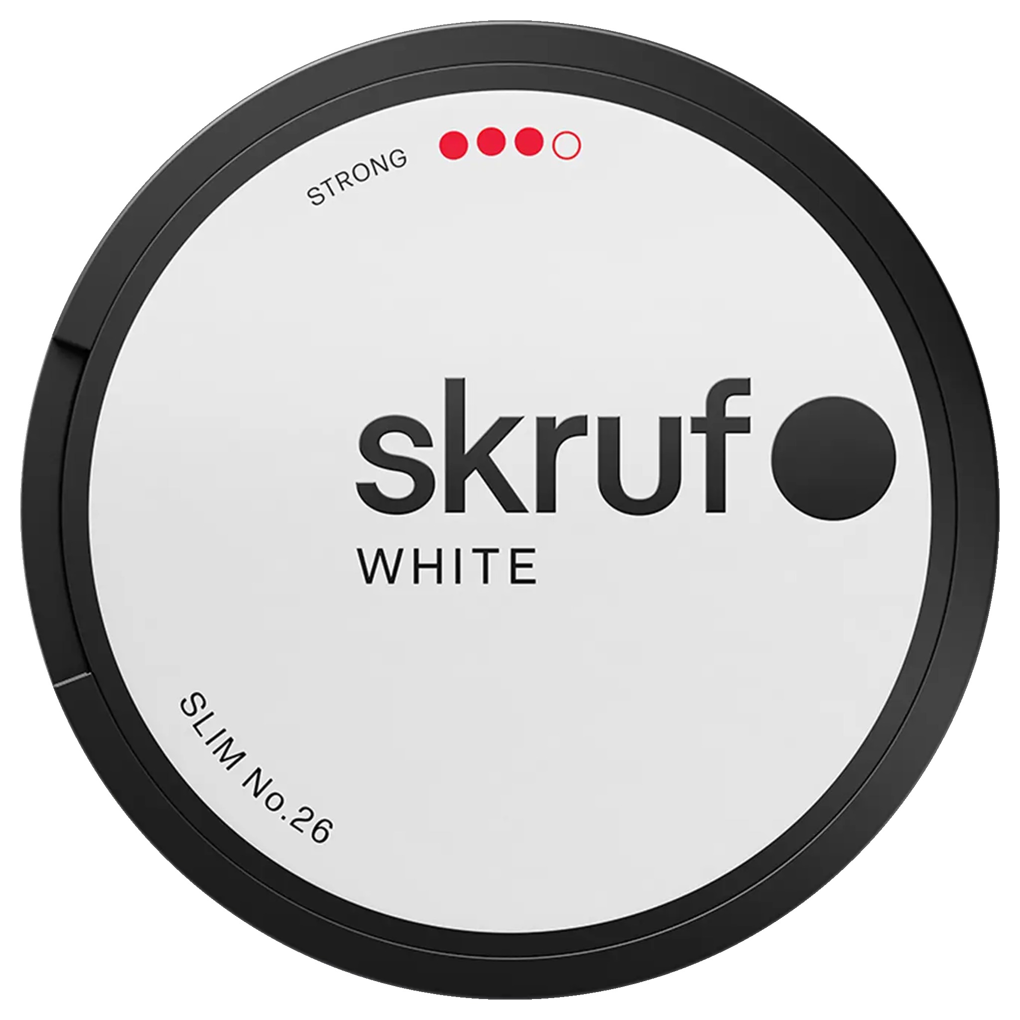 Skruf No. 26 Stark Slim White Portion - nikotinpåsar