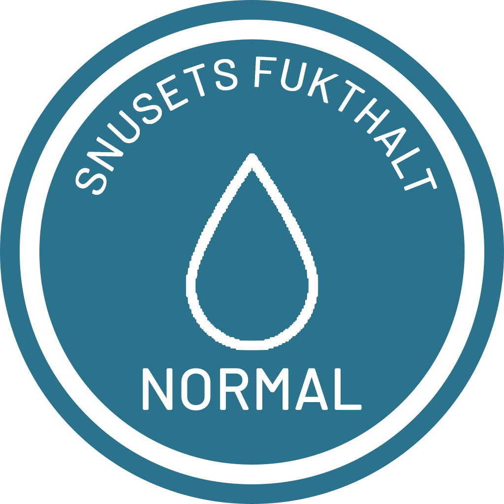 Snusets fukthalt